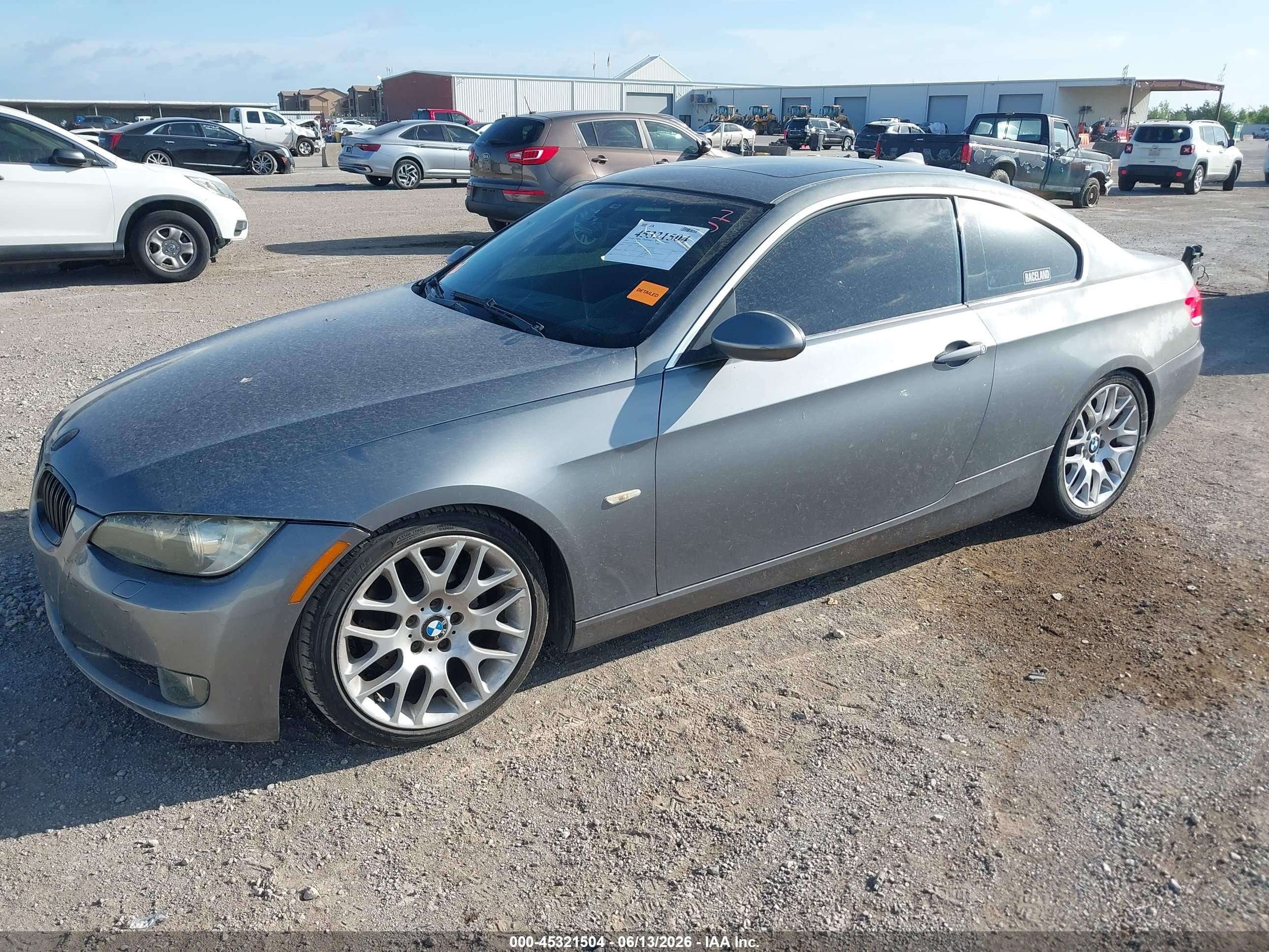 2008 Bmw 328i   Gray vin: WBAWV13558PG07409