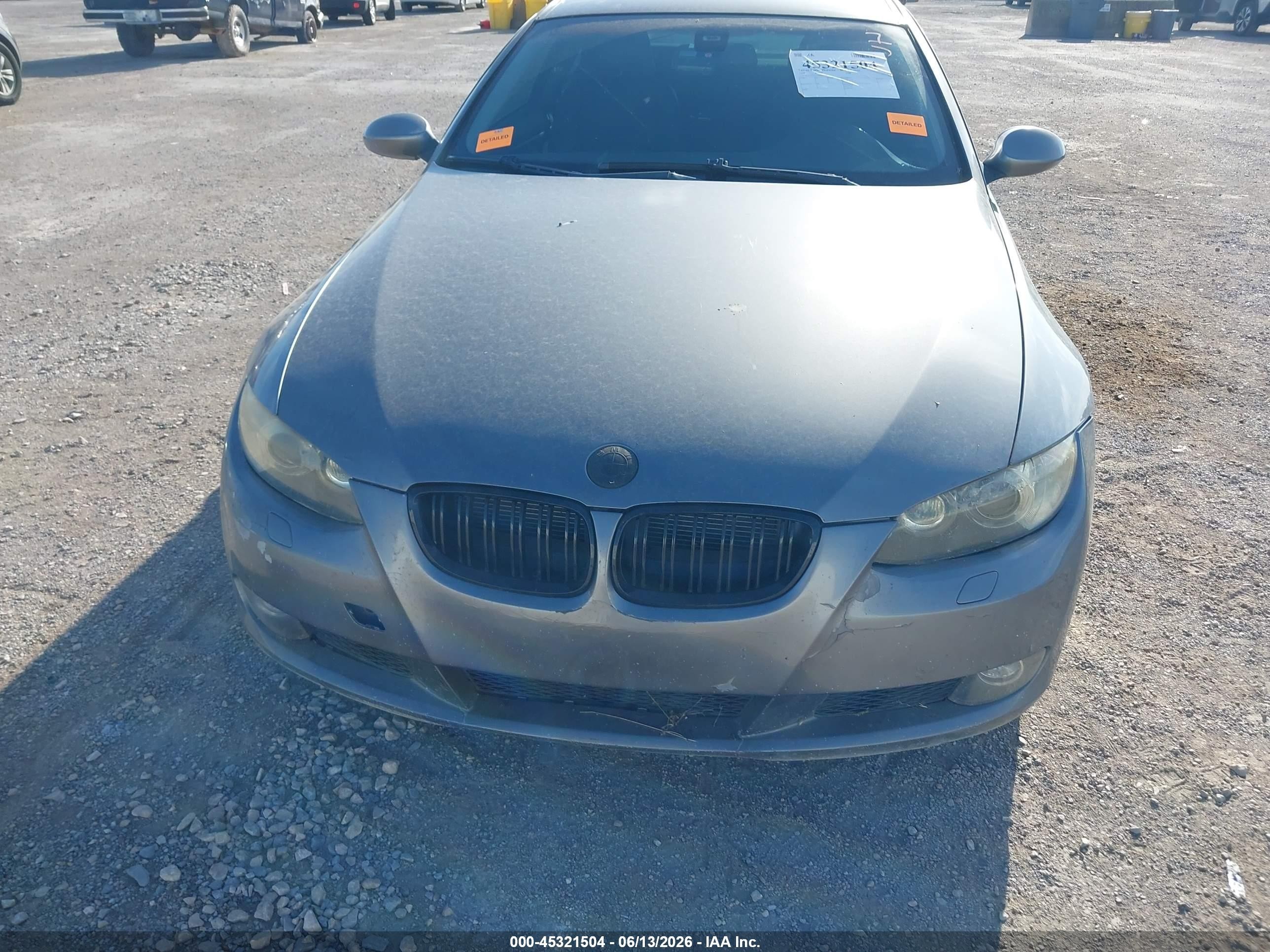2008 Bmw 328i   Gray vin: WBAWV13558PG07409