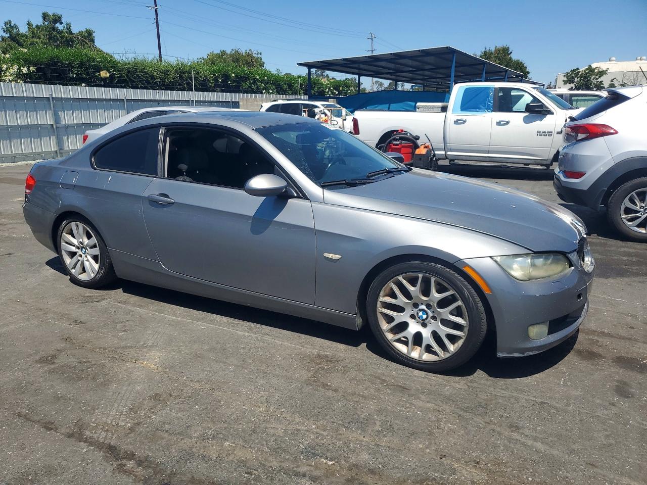 2009 Bmw 328 I Sulev Gray vin: WBAWV13559P122105