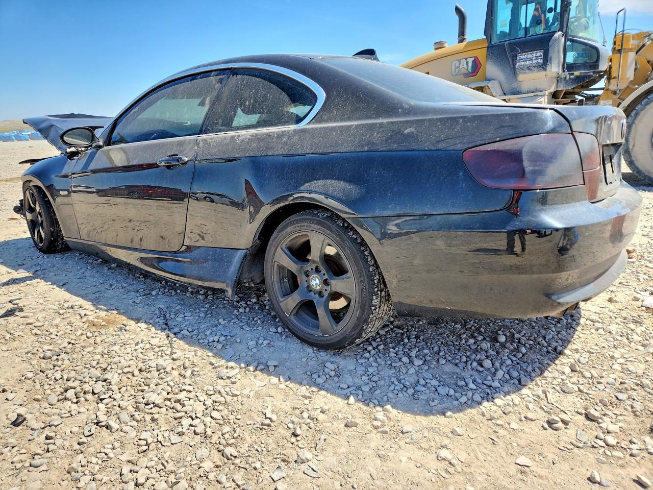 2007 Bmw 328 I Sulev Черный vin: WBAWV13587PK49010