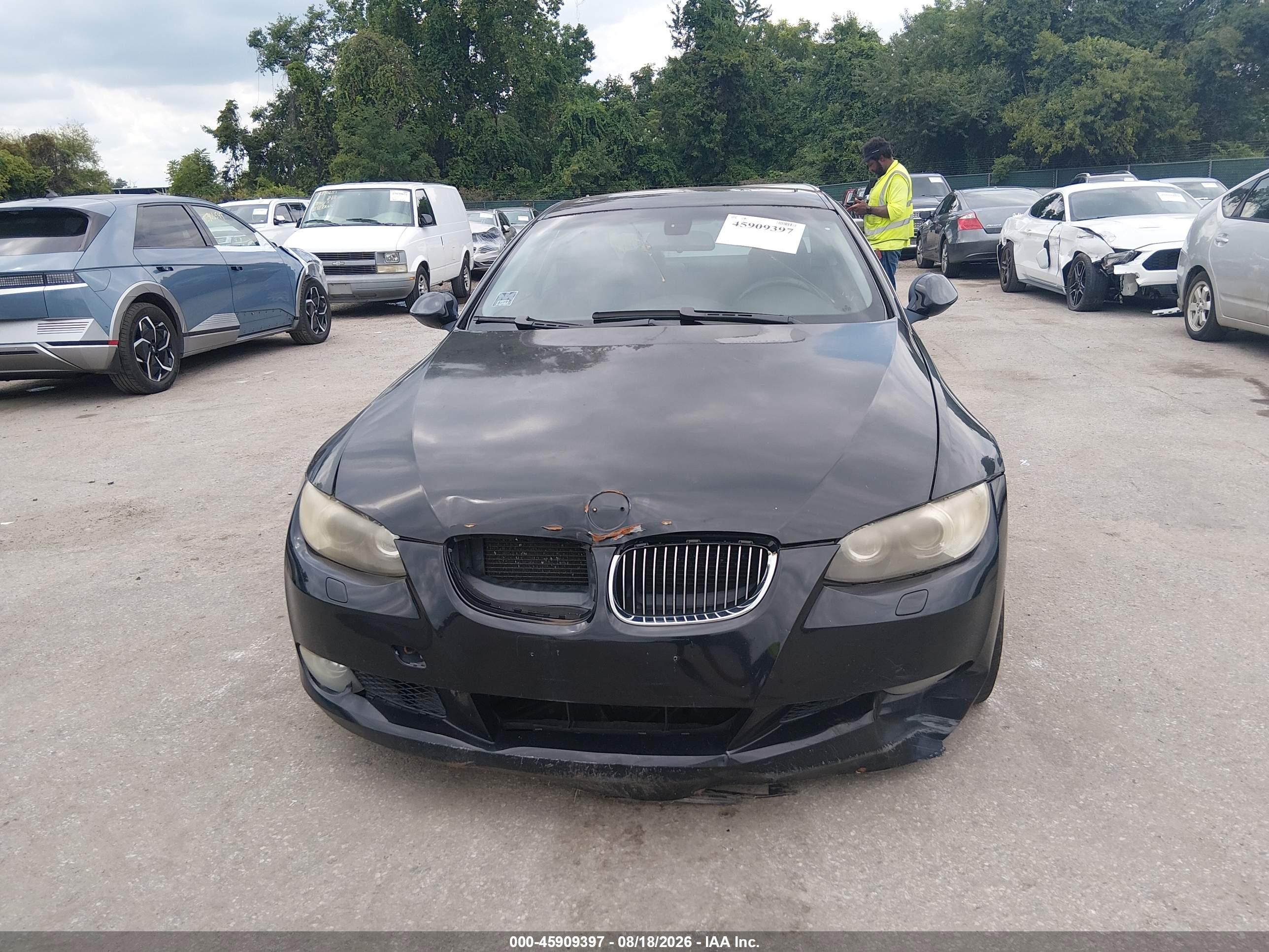 2008 Bmw 328i   Black vin: WBAWV13588P119522