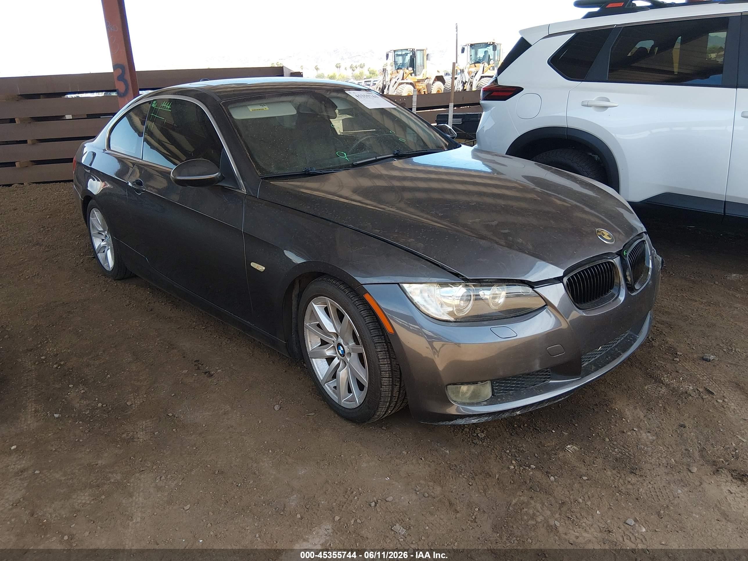 2007 Bmw 328i Gray vin: WBAWV13597PK49551