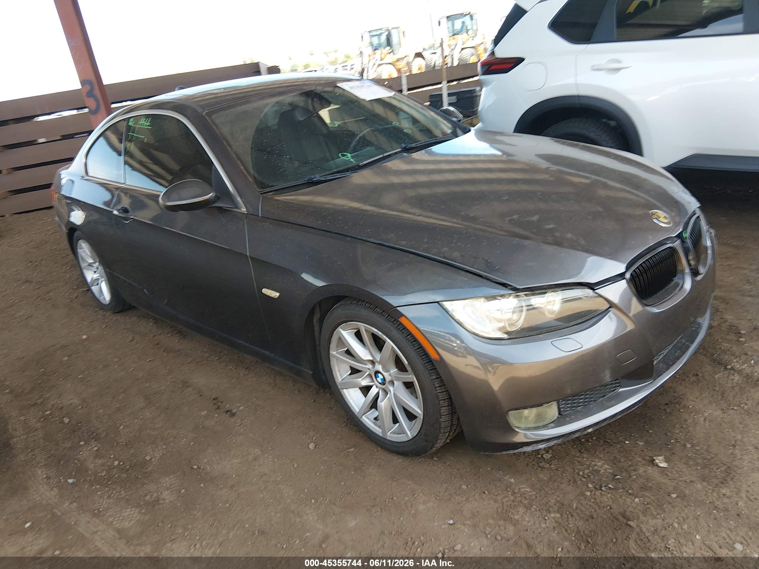 2007 Bmw 328i Gray vin: WBAWV13597PK49551