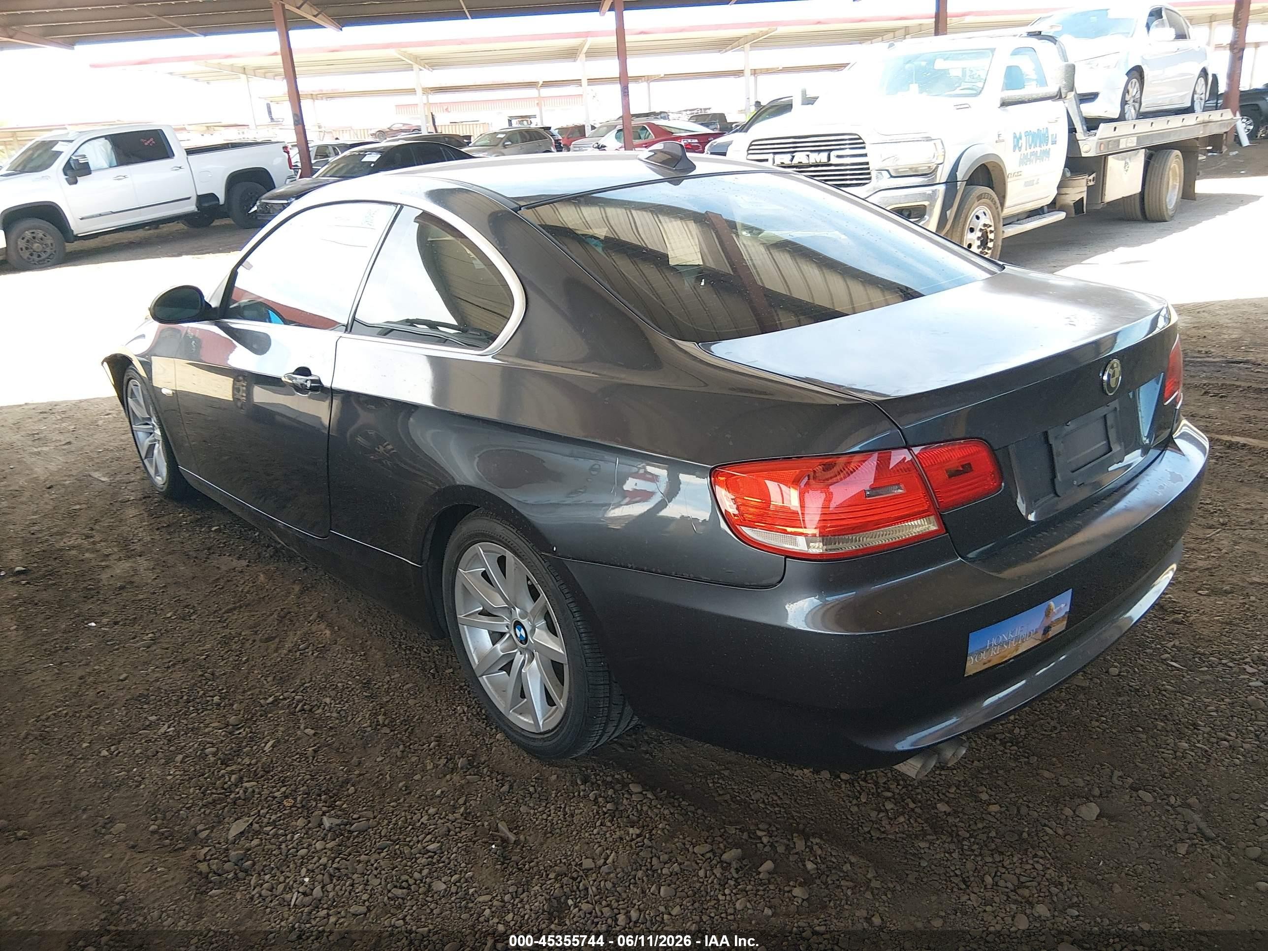 2007 Bmw 328i Gray vin: WBAWV13597PK49551