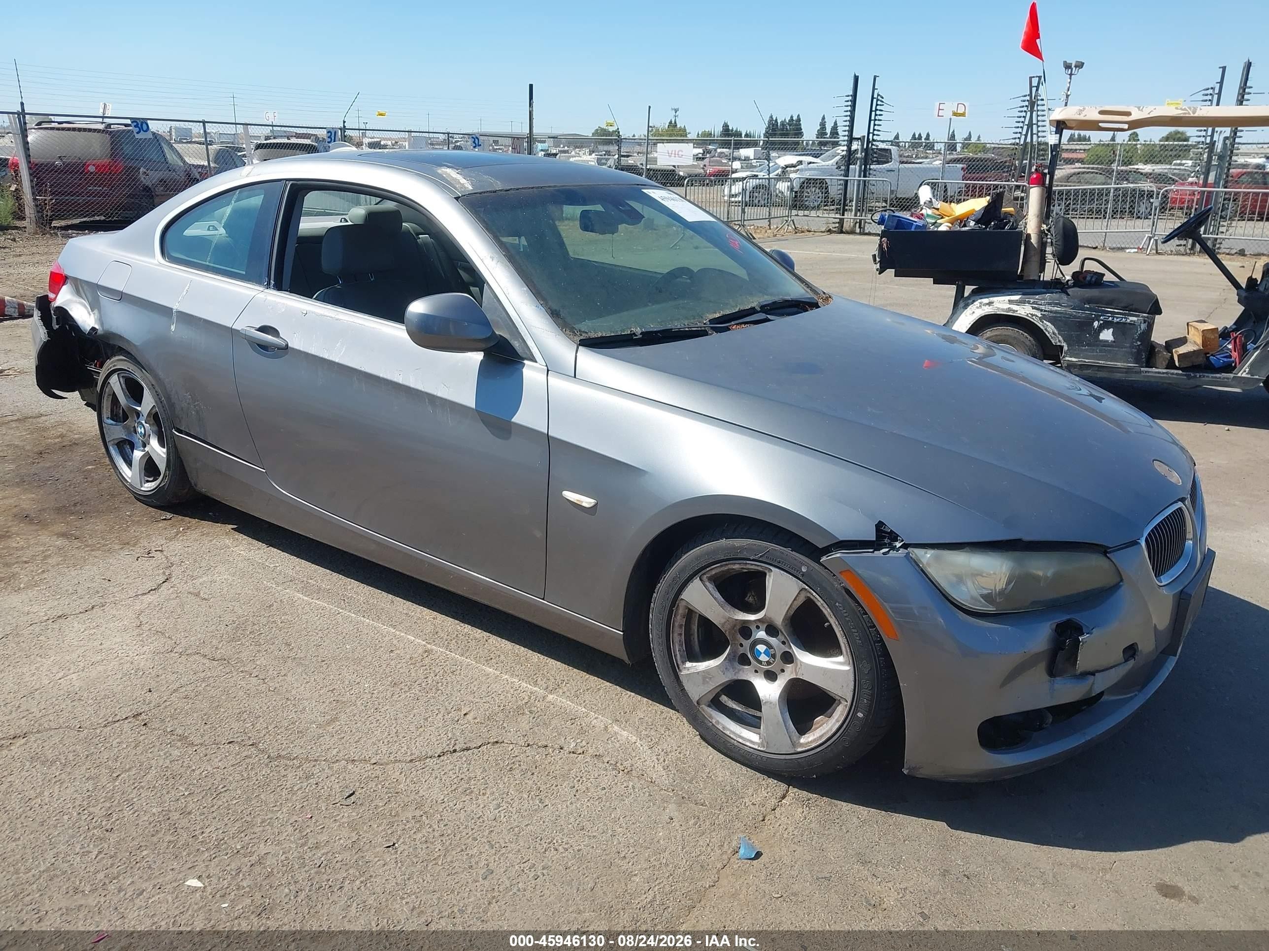 2010 Bmw 328i   Gray vin: WBAWV1C53AP124357