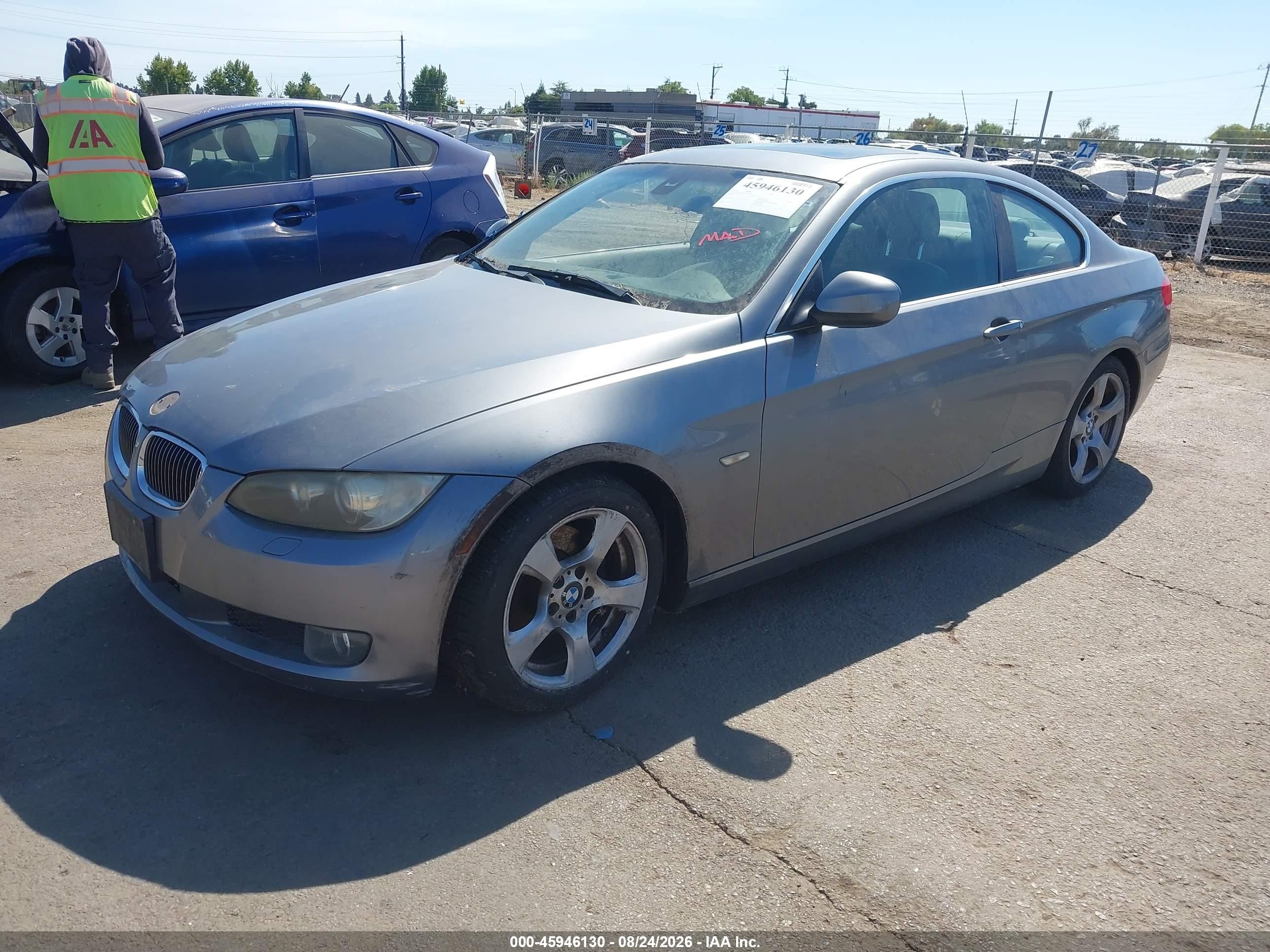 2010 Bmw 328i   Gray vin: WBAWV1C53AP124357