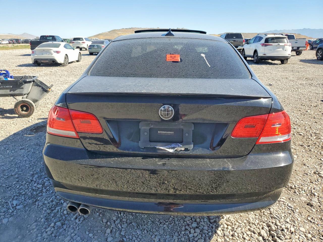2010 Bmw 328 I Sulev Black vin: WBAWV1C5XAP124064