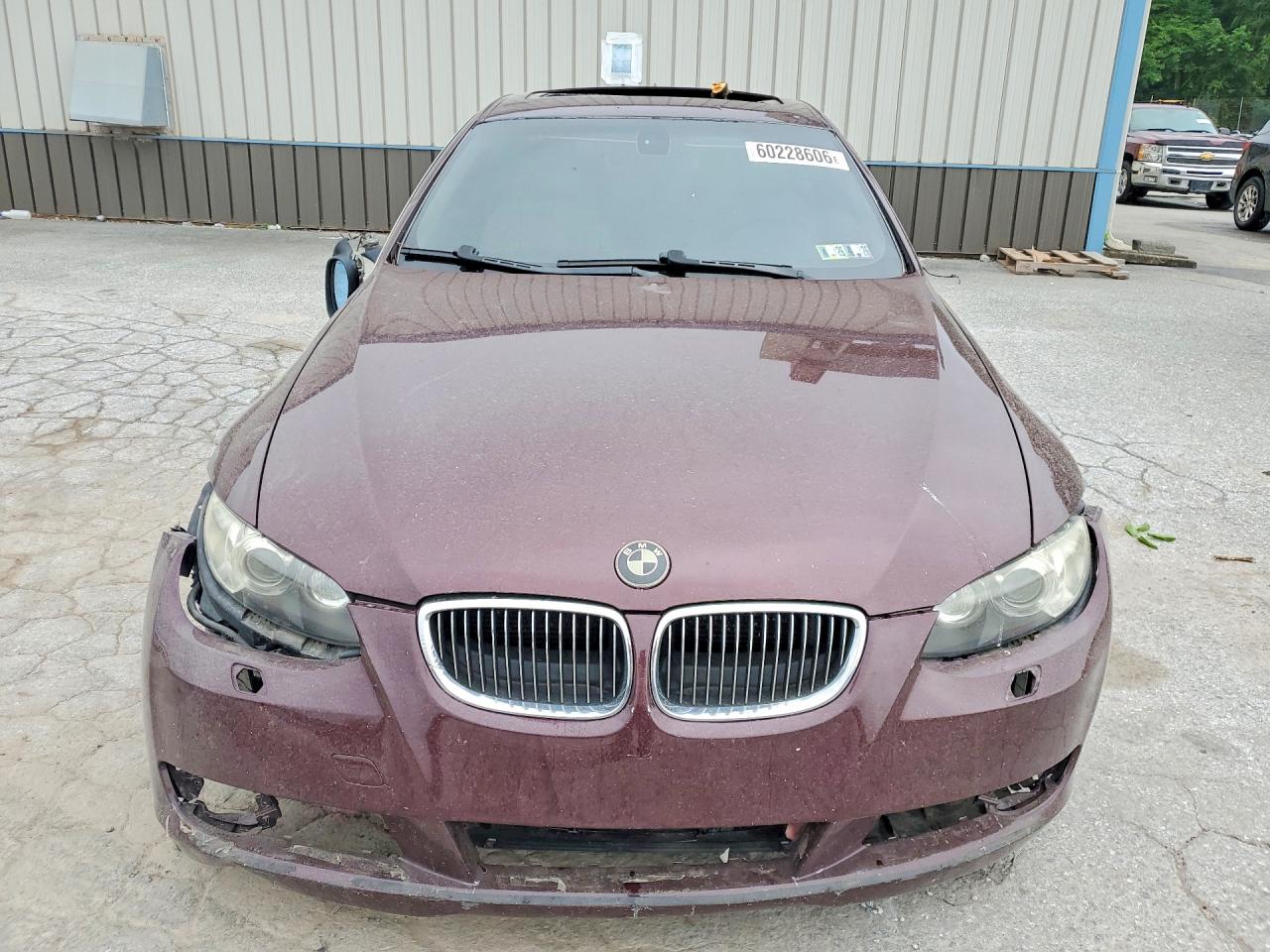 2008 Bmw 328 Xi Sulev Burgundy vin: WBAWV53508PF95242
