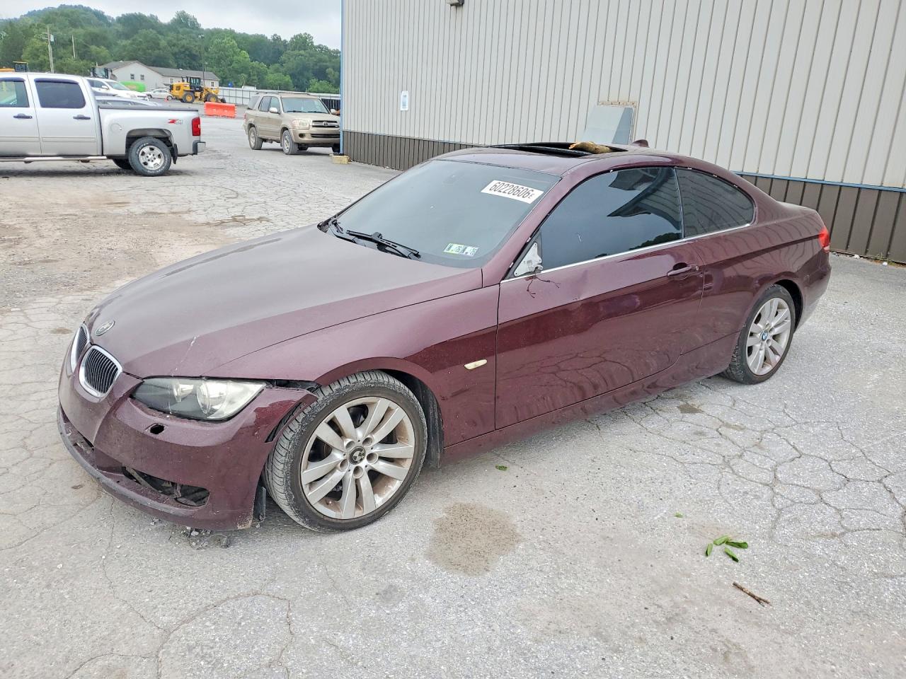 2008 Bmw 328 Xi Sulev Burgundy vin: WBAWV53508PF95242
