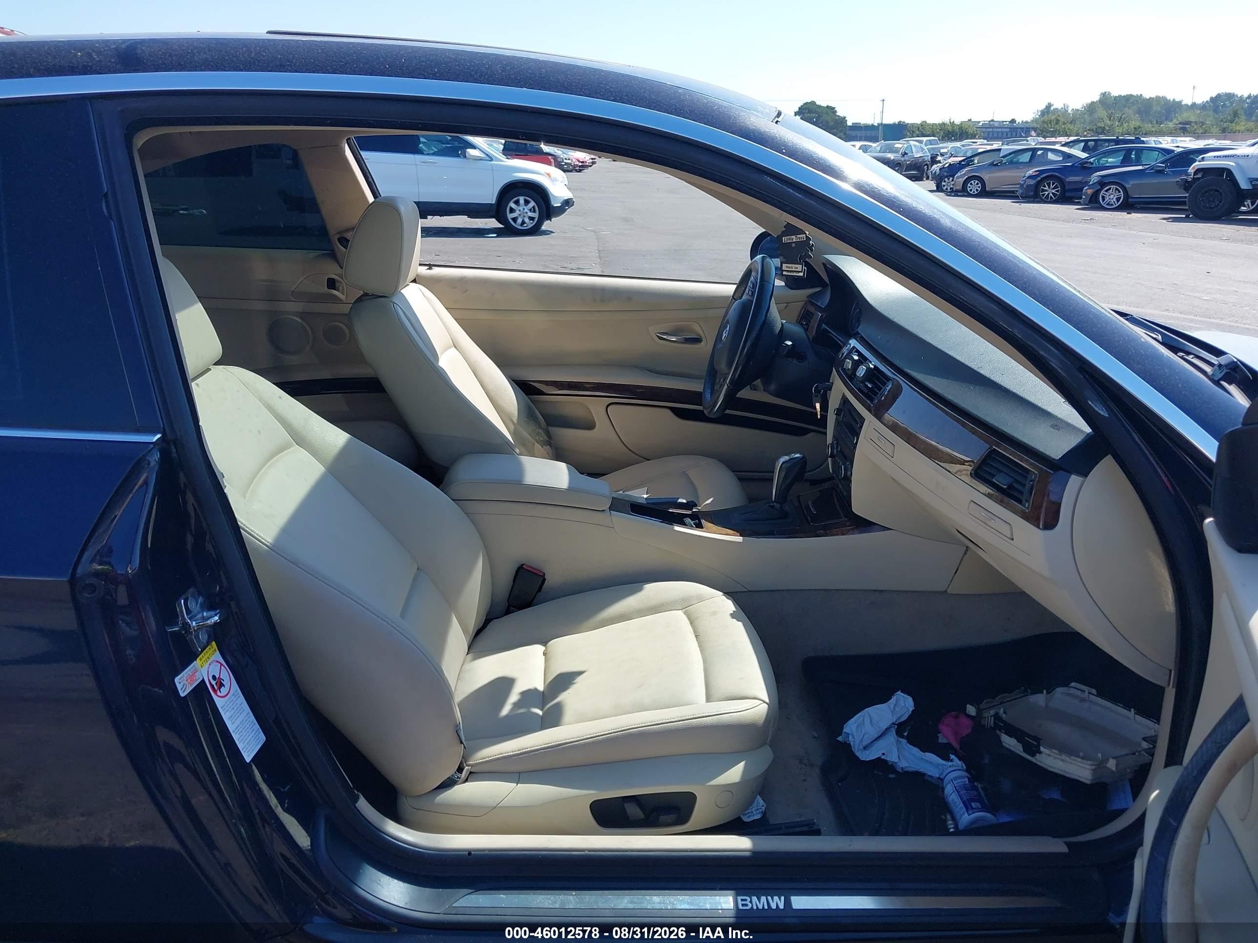 2007 Bmw 328xi   Dark Blue vin: WBAWV53557PW24097
