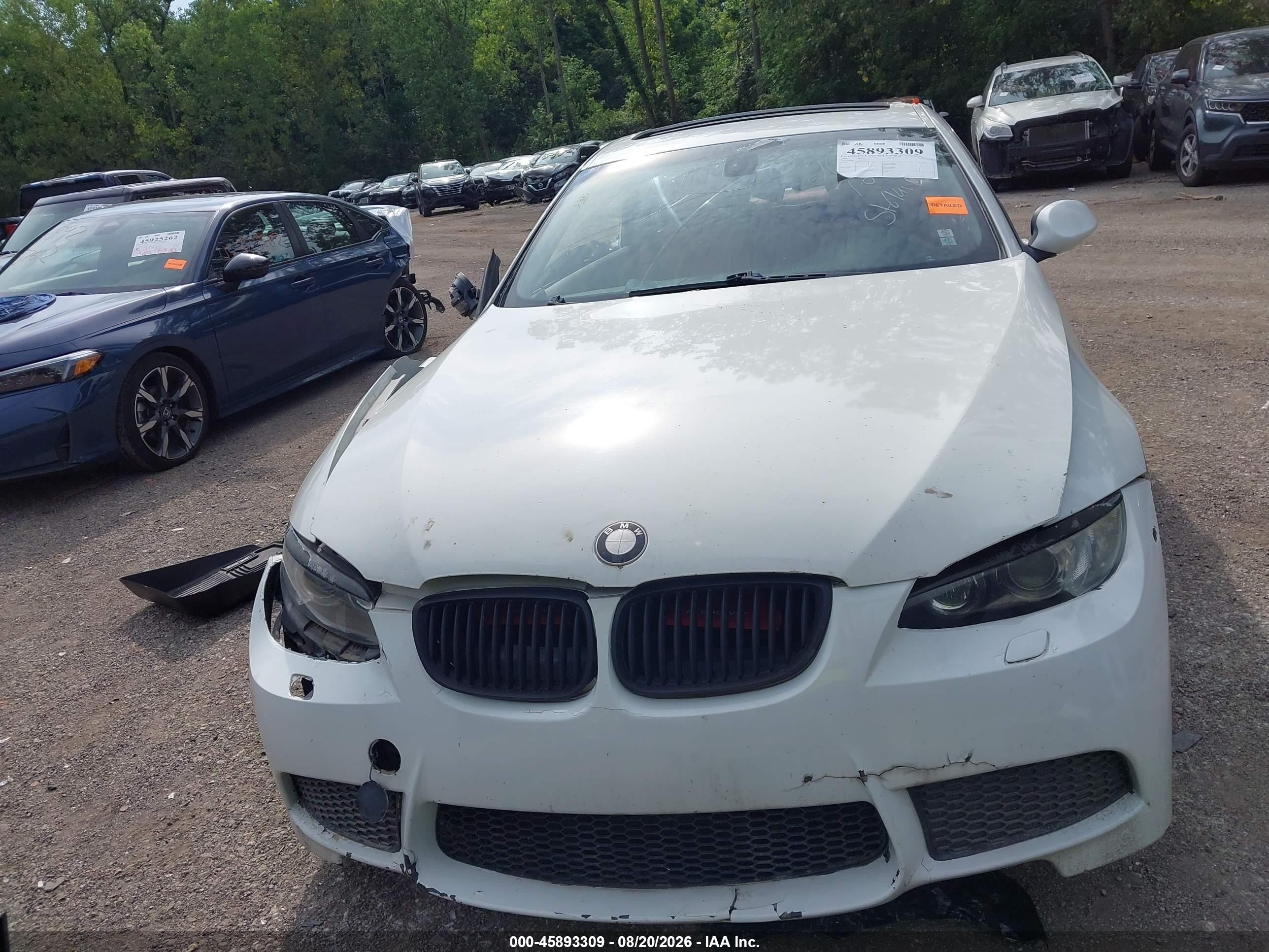 2009 Bmw 328i Xdrive White vin: WBAWV53589P080827