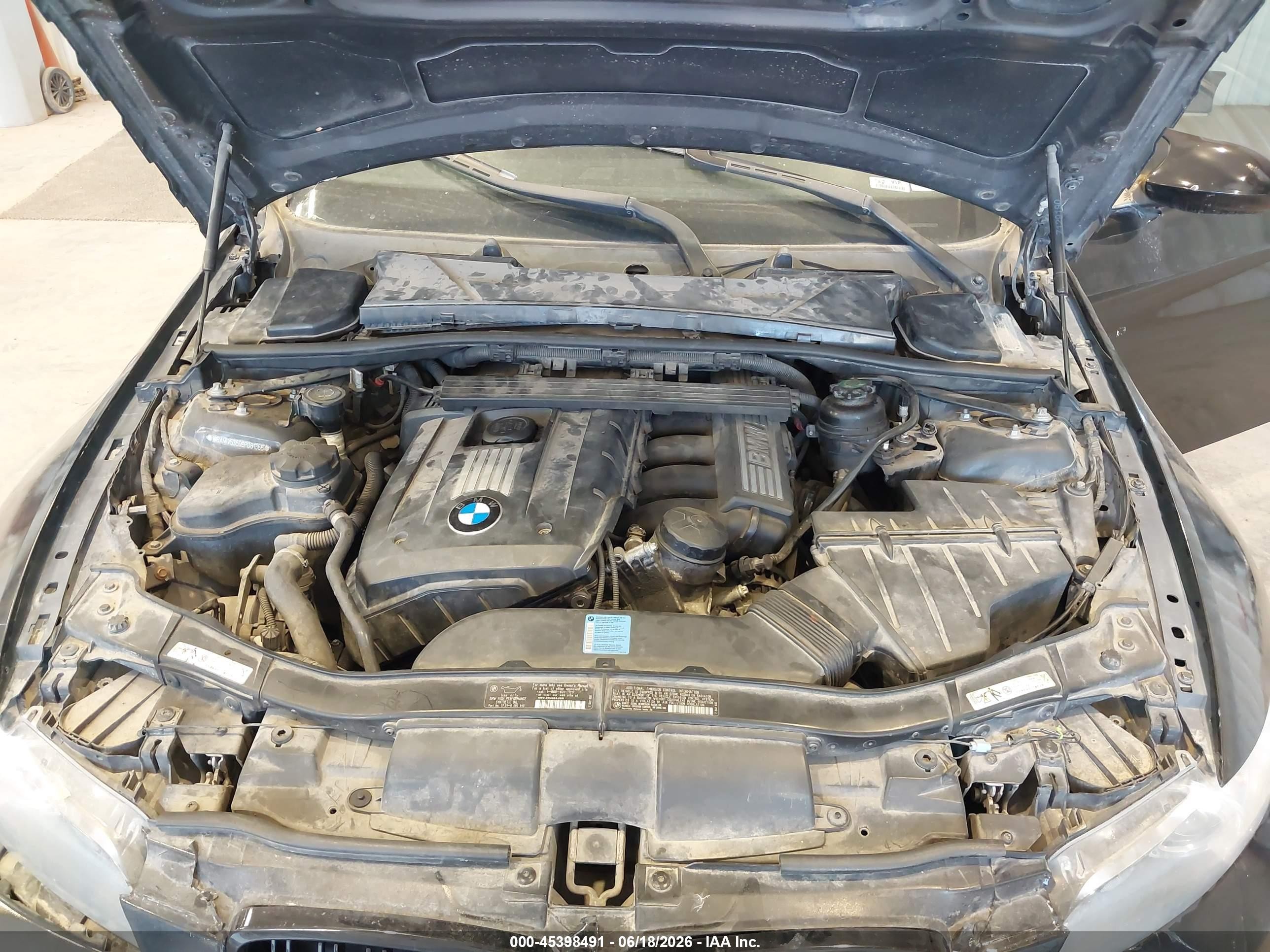 2009 Bmw 3 Series 328i Xdrive Черный vin: WBAWV53599P081355