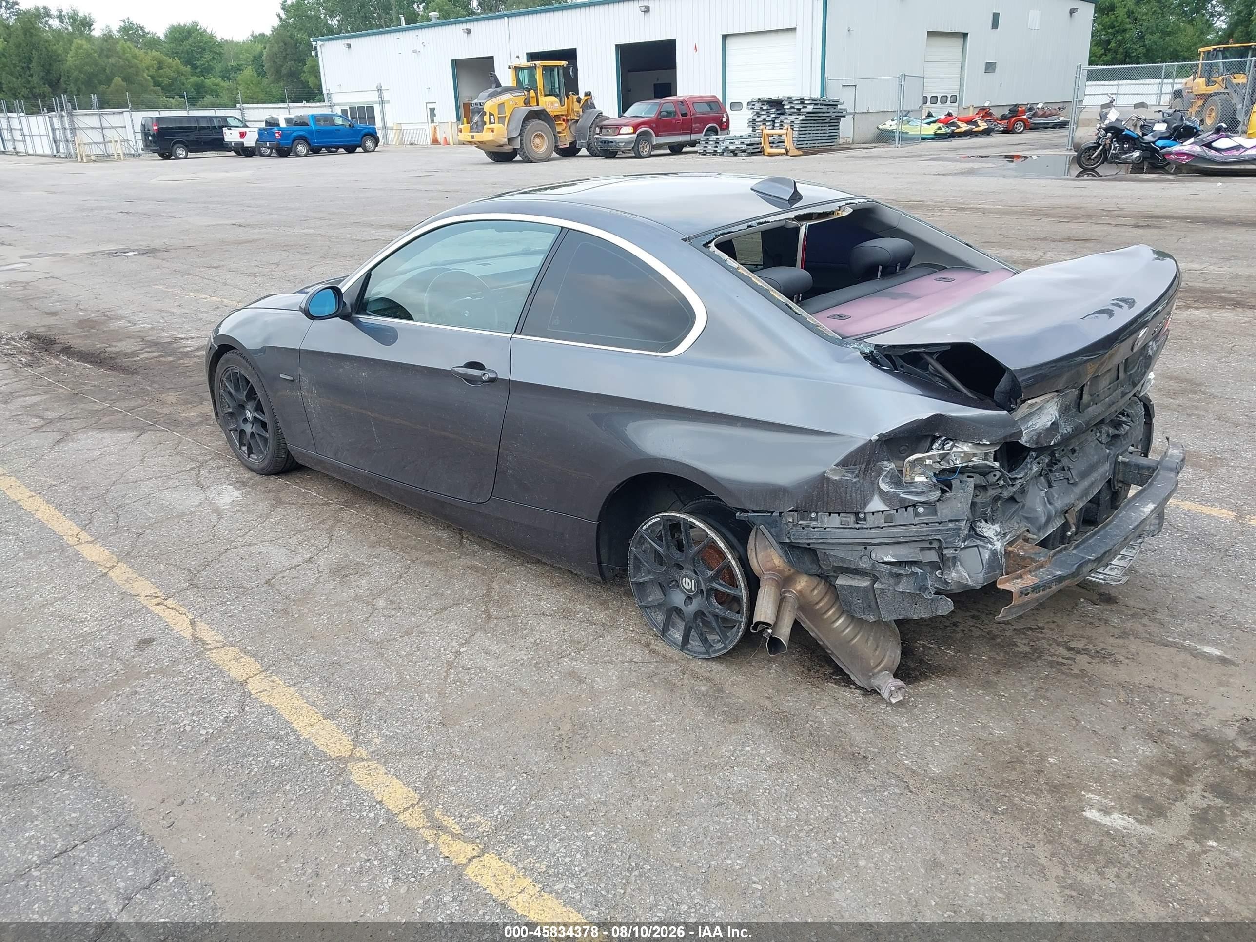 2007 Bmw 328xi   Серый vin: WBAWV535X7P077067