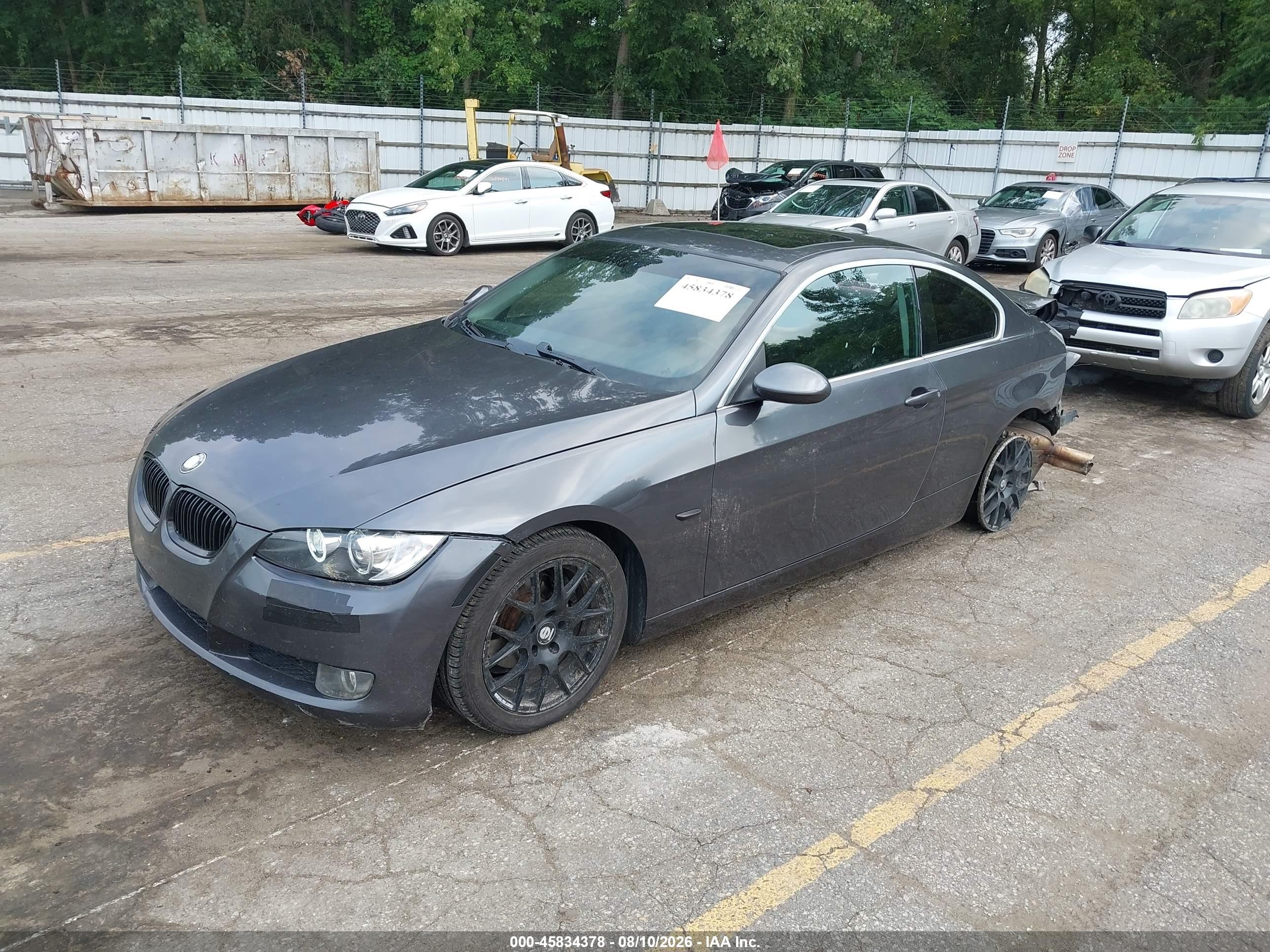 2007 Bmw 328xi   Серый vin: WBAWV535X7P077067