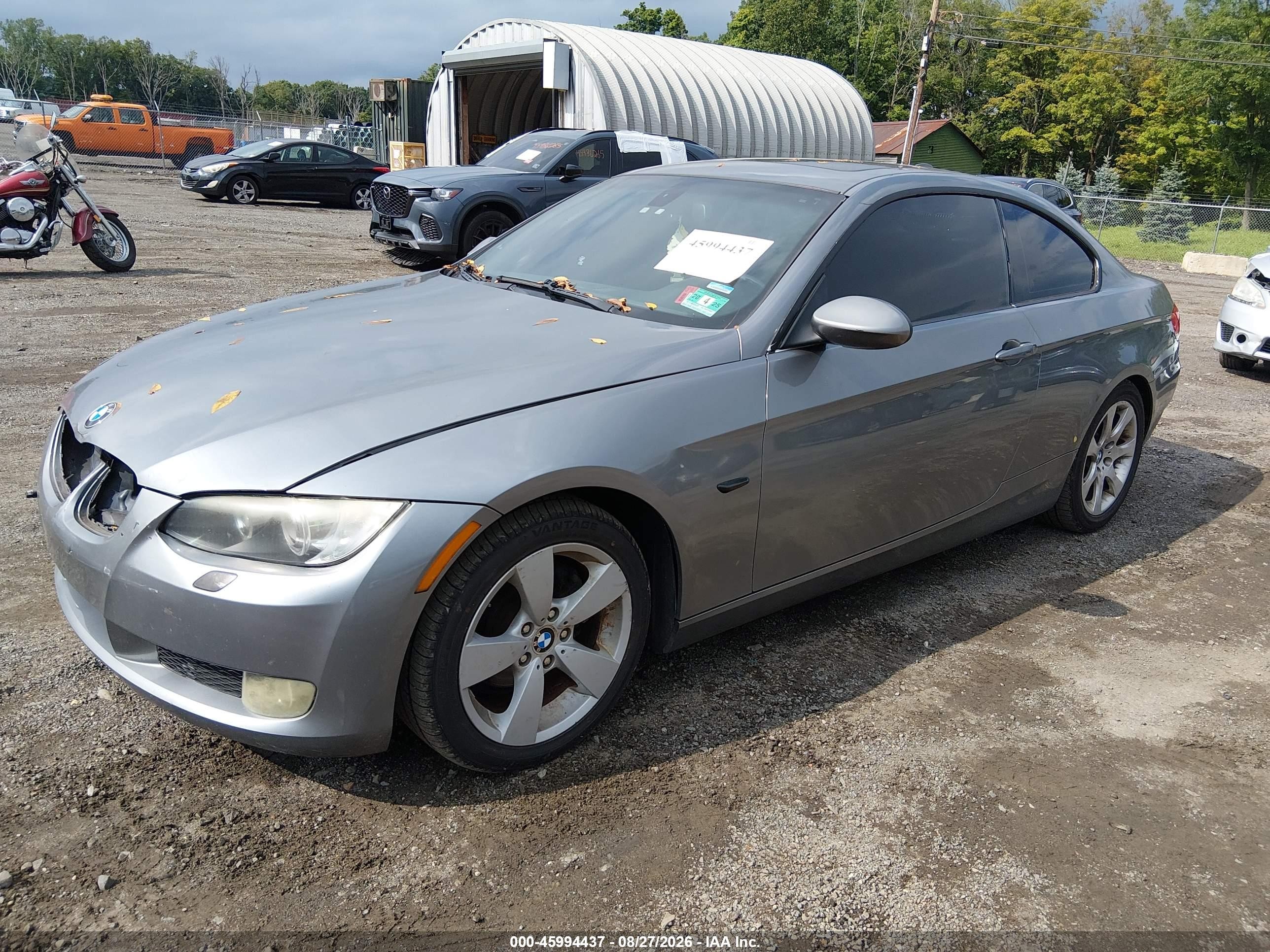 2007 Bmw 328xi Gray vin: WBAWV535X7P077747