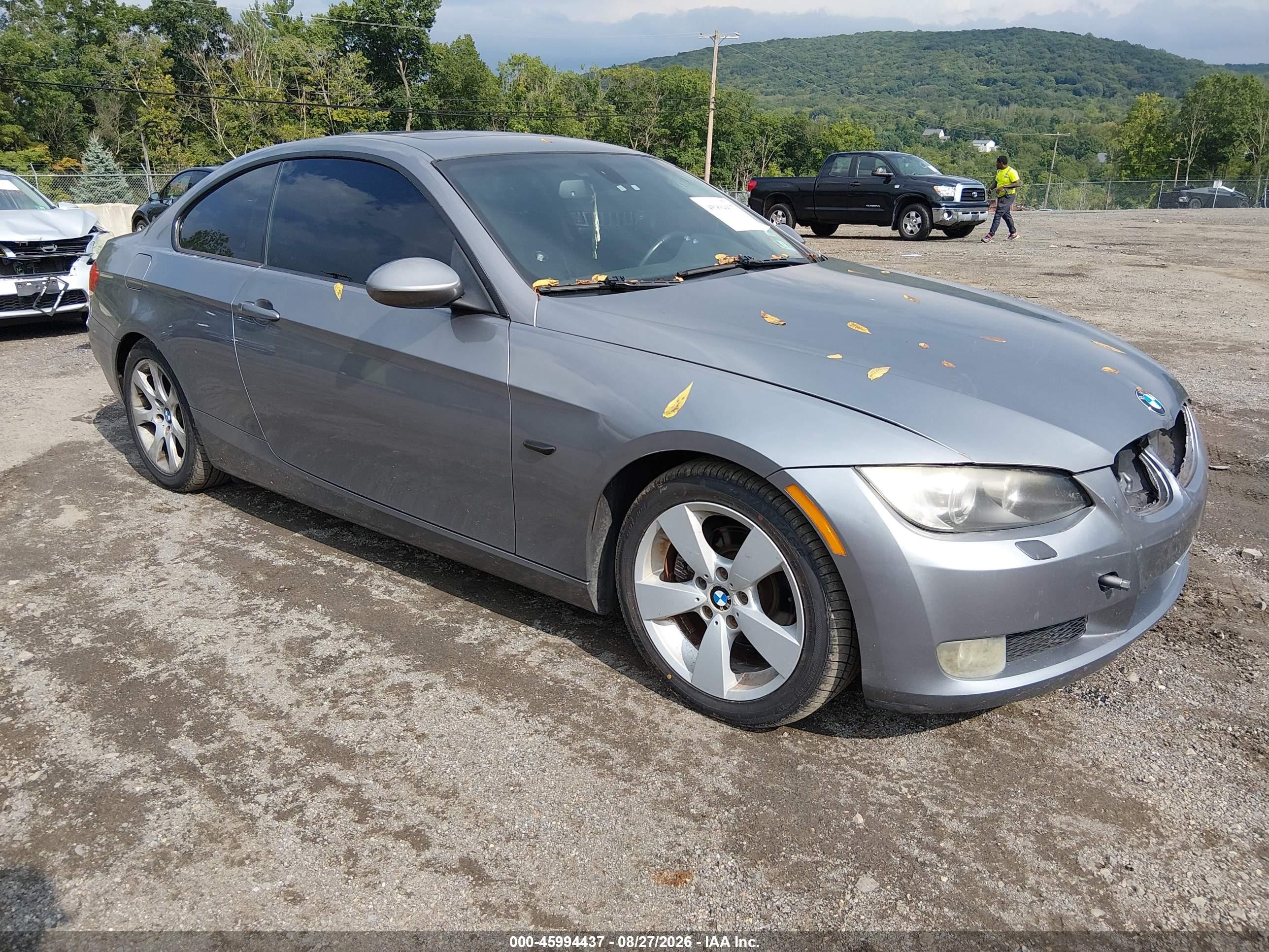 2007 Bmw 328xi Gray vin: WBAWV535X7P077747