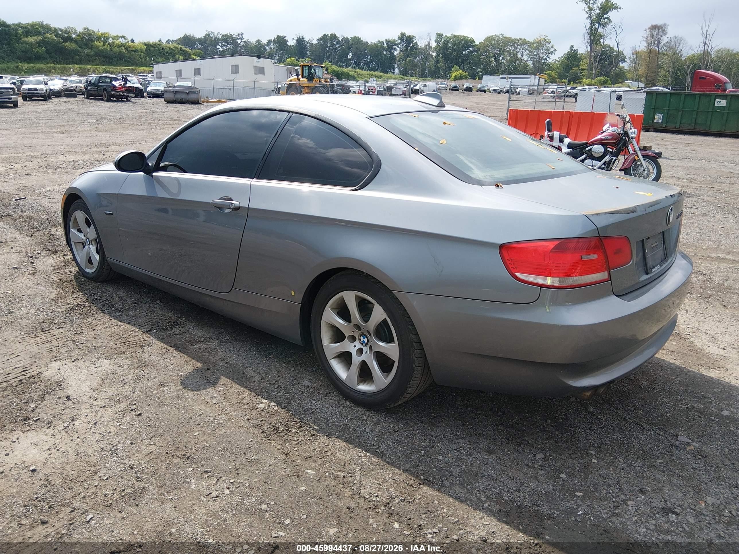 2007 Bmw 328xi Gray vin: WBAWV535X7P077747