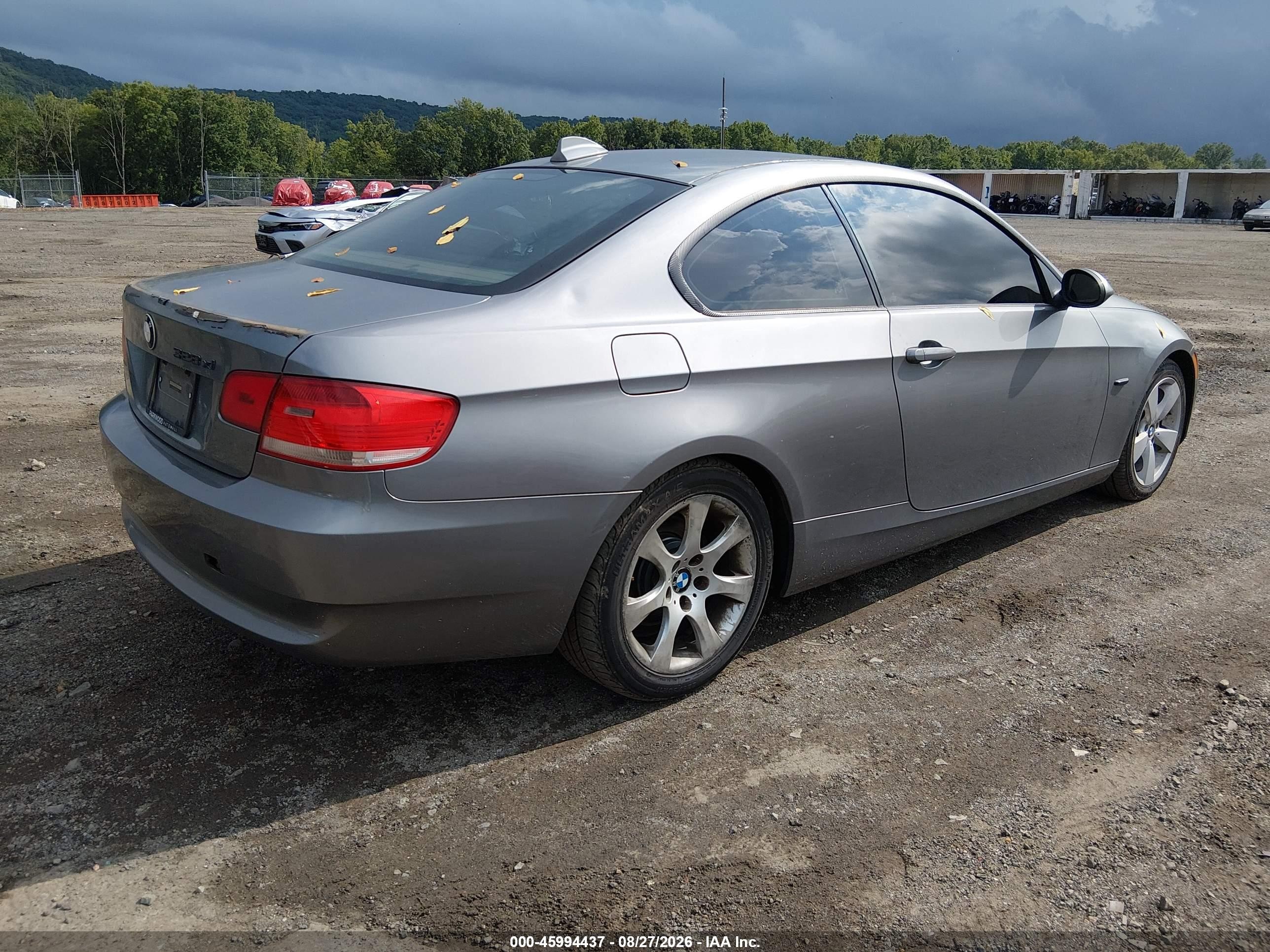 2007 Bmw 328xi Gray vin: WBAWV535X7P077747