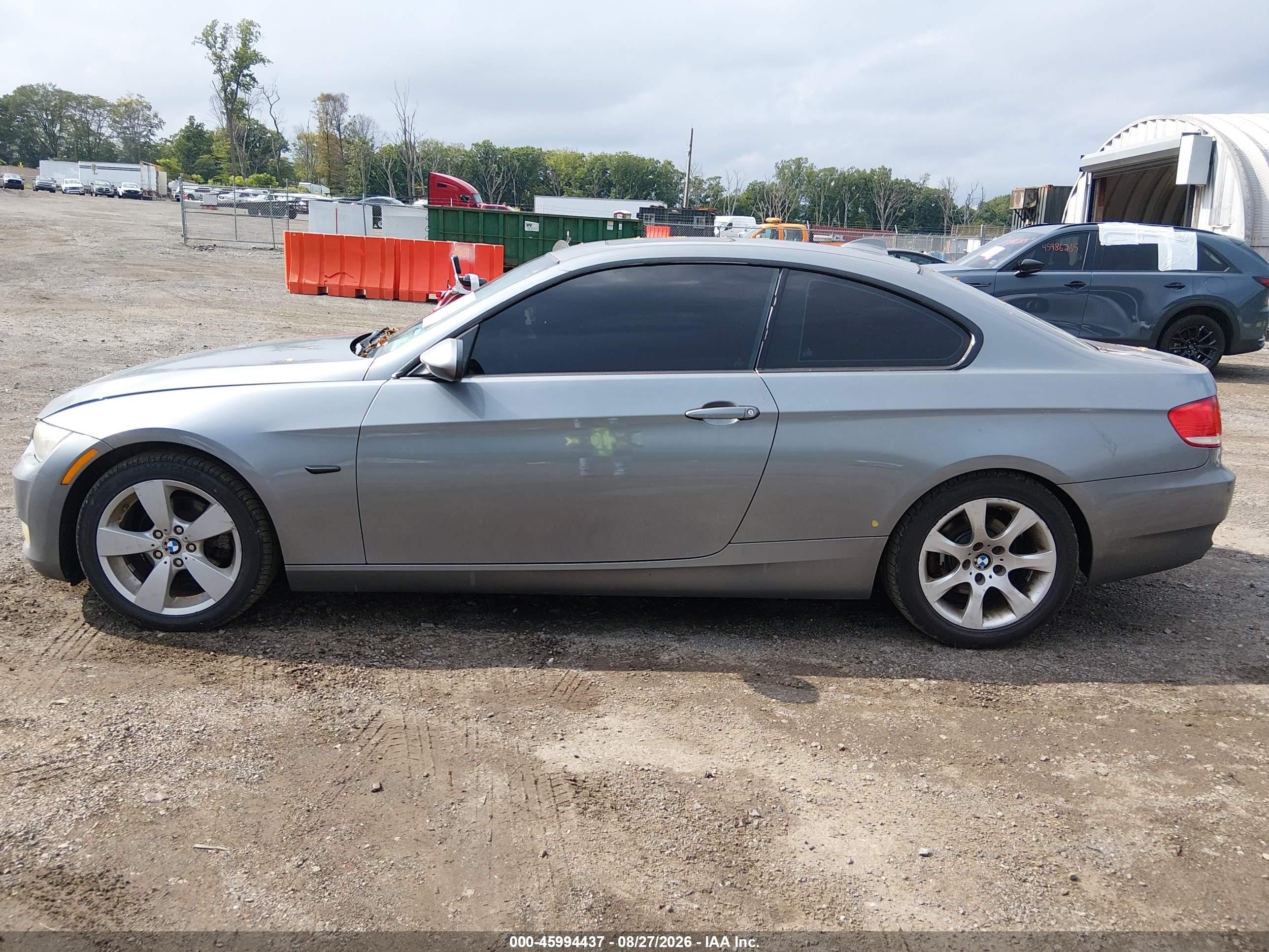 2007 Bmw 328xi Gray vin: WBAWV535X7P077747