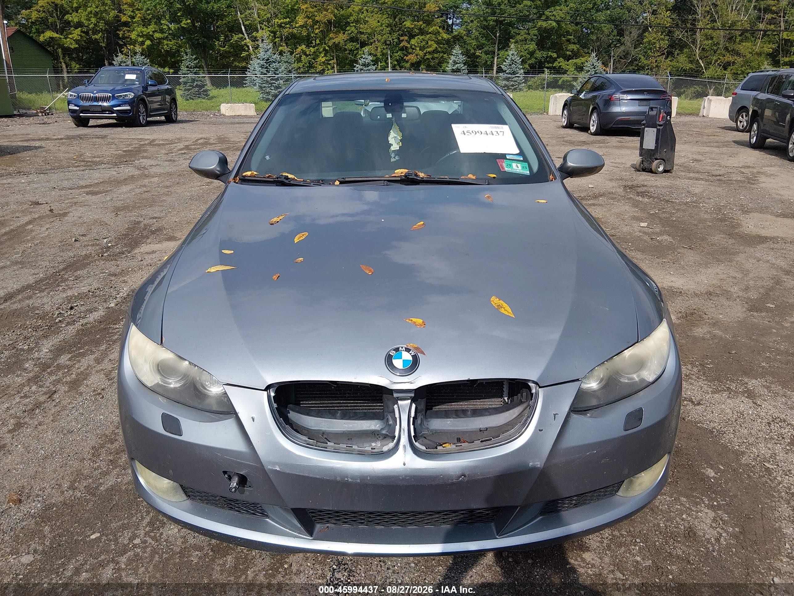 2007 Bmw 328xi Gray vin: WBAWV535X7P077747