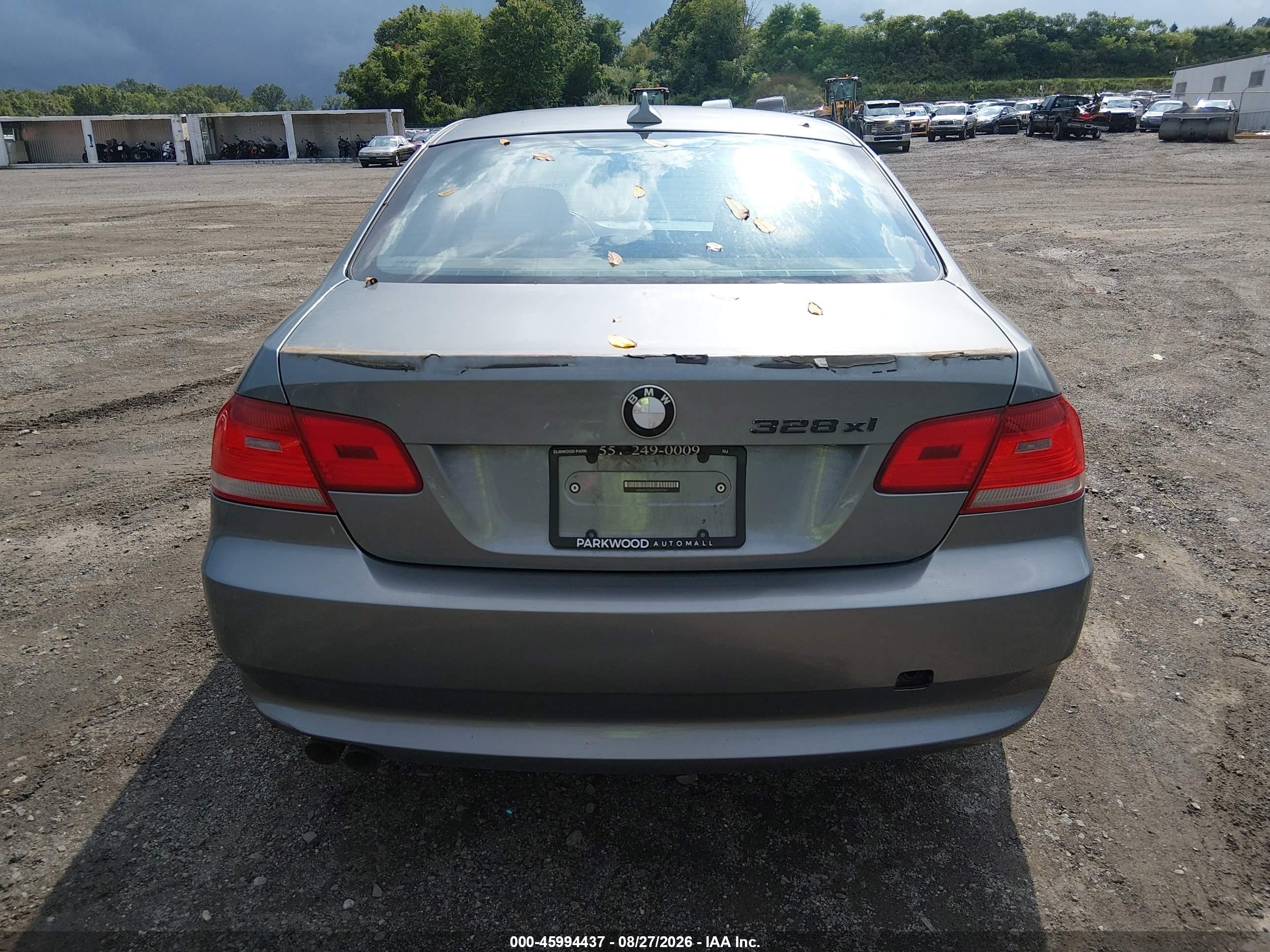 2007 Bmw 328xi Gray vin: WBAWV535X7P077747