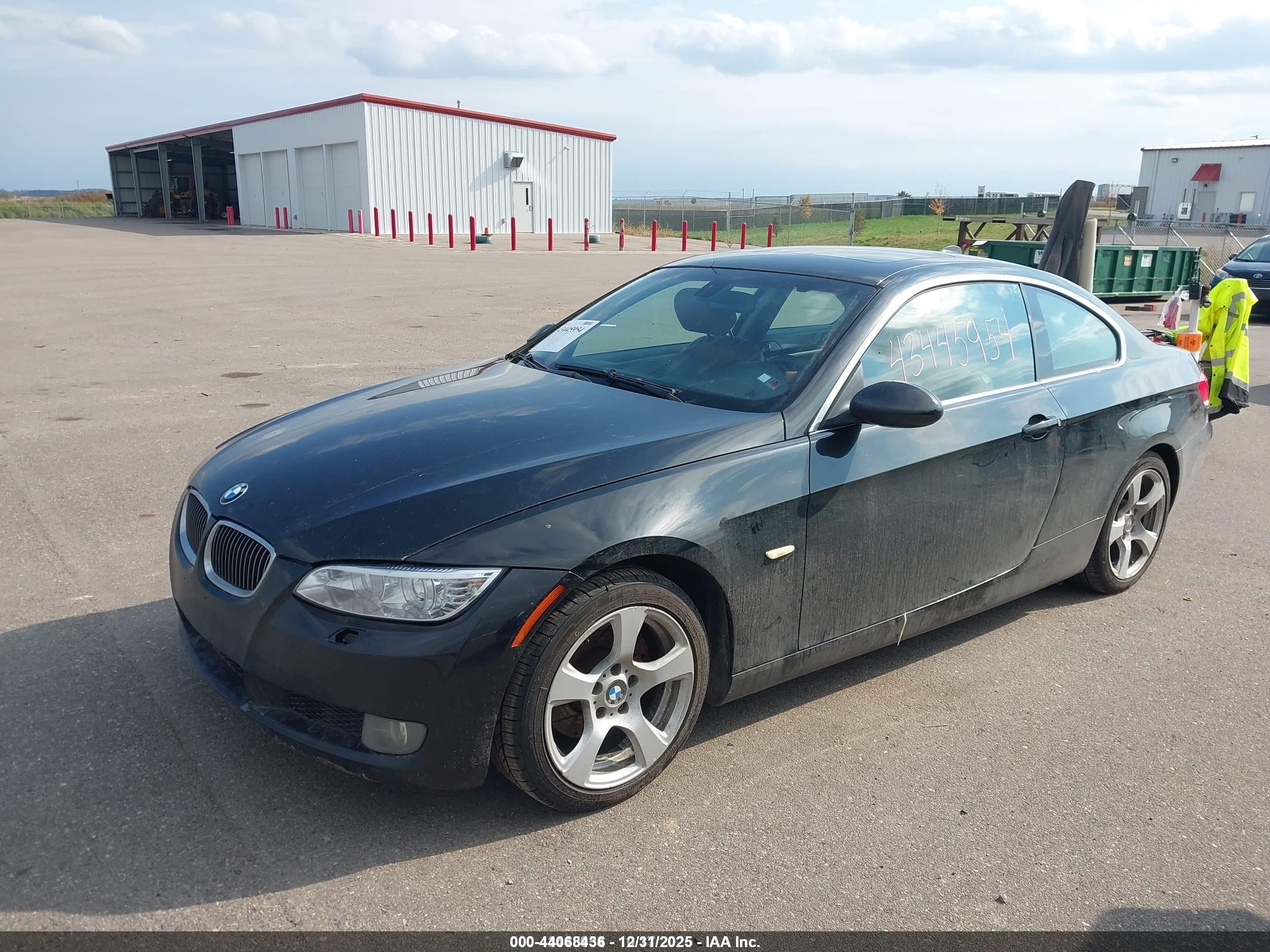 2008 Bmw 328xi   Black vin: WBAWV535X8P078107