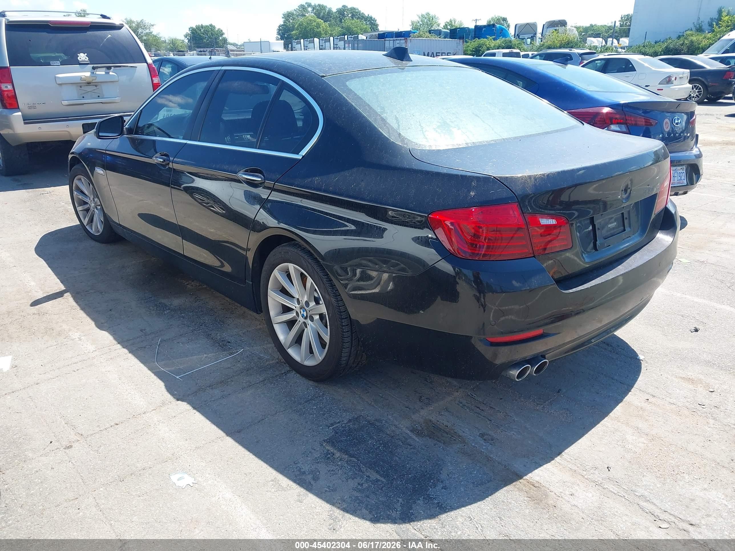 2014 Bmw 535d   Black vin: WBAXA5C51ED690290