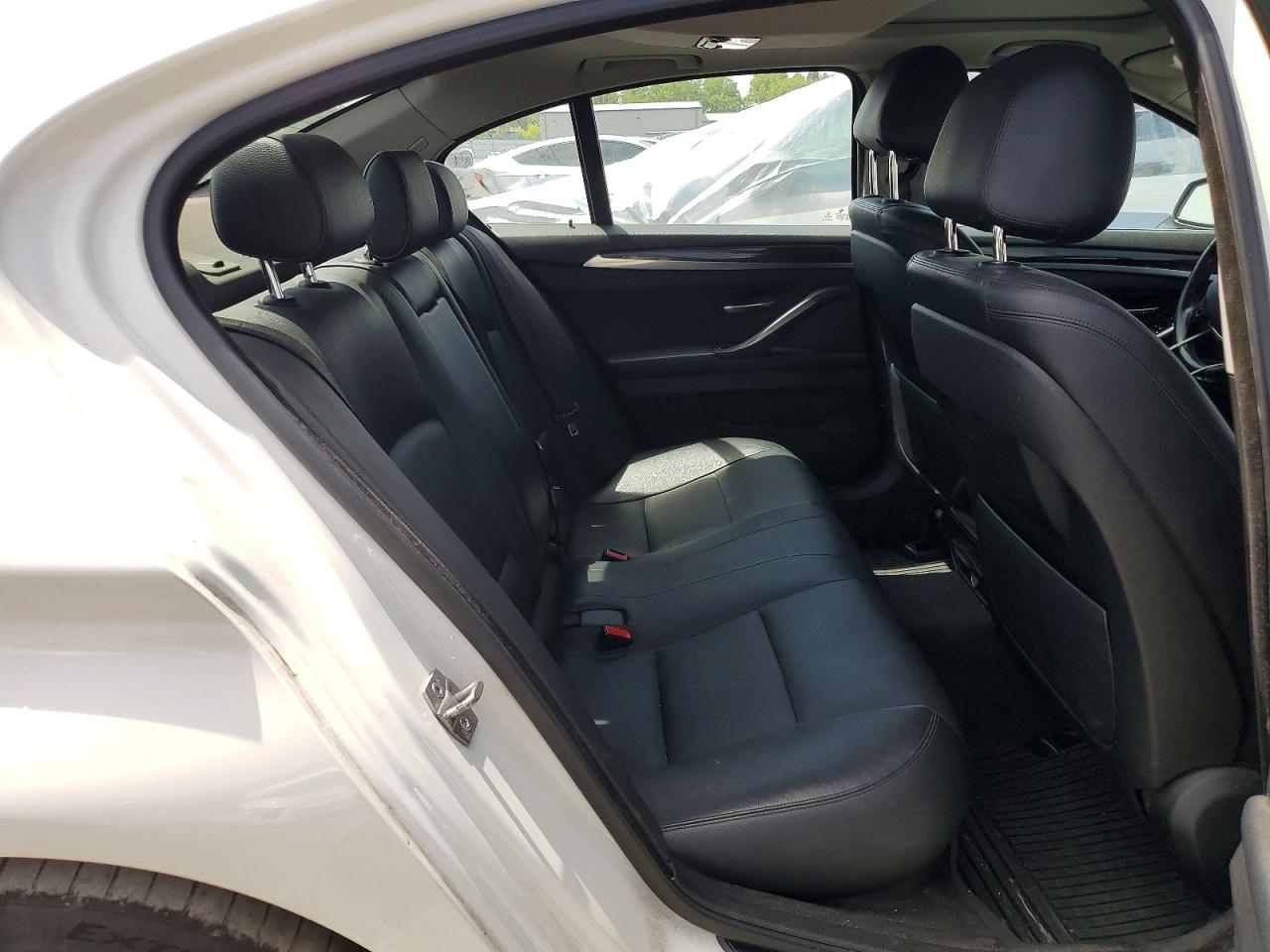 2015 Bmw 535 D White vin: WBAXA5C53FD691295