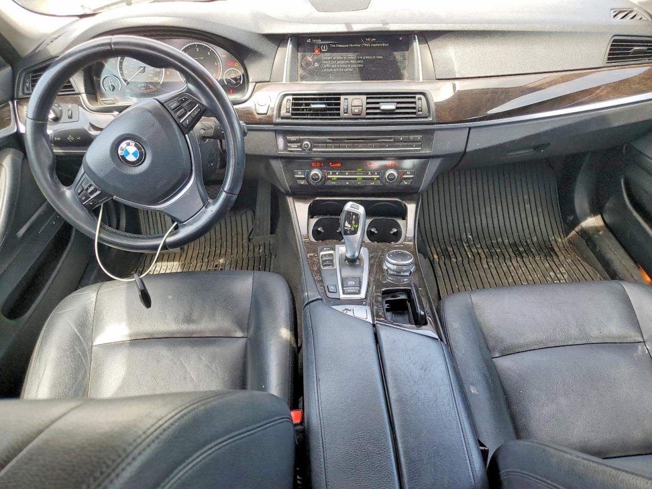2015 Bmw 535 D White vin: WBAXA5C53FD691295