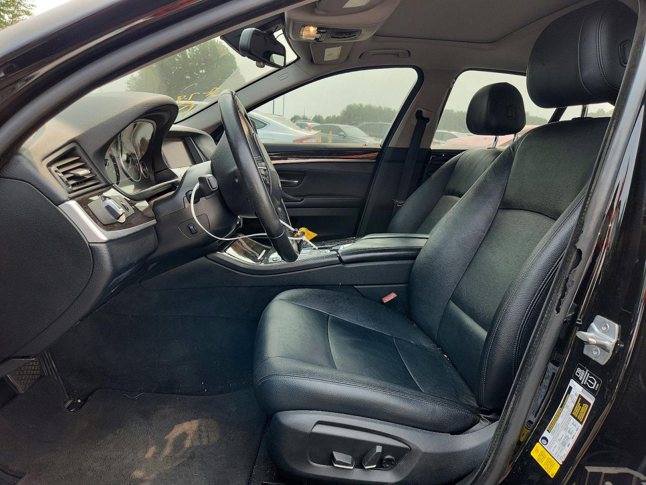 2014 Bmw 535 D Black vin: WBAXA5C54ED689389