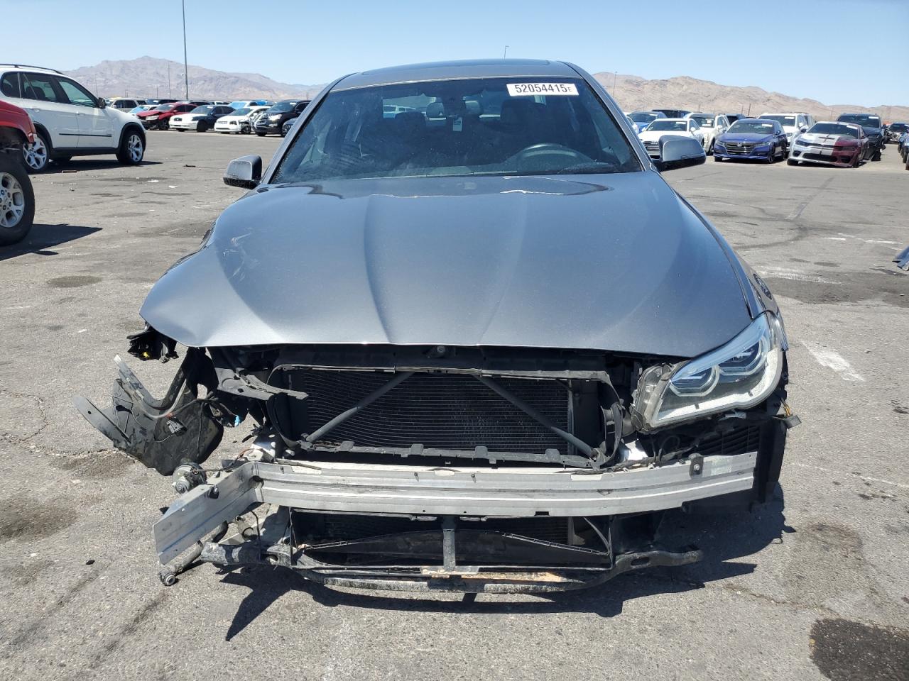 2014 Bmw 535 D Gray vin: WBAXA5C55ED001609