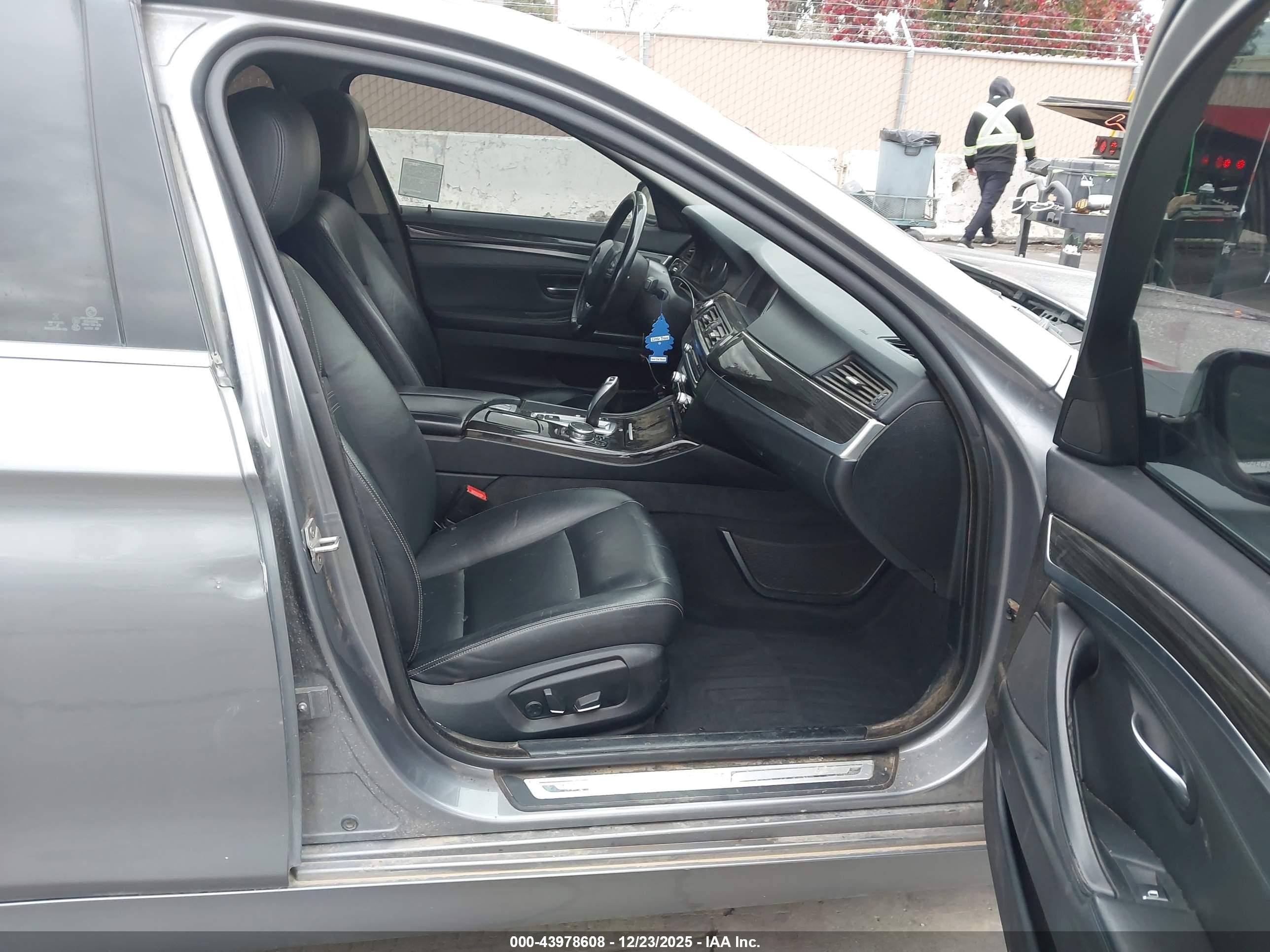 2015 Bmw 535d   Gray vin: WBAXA5C55FD691833