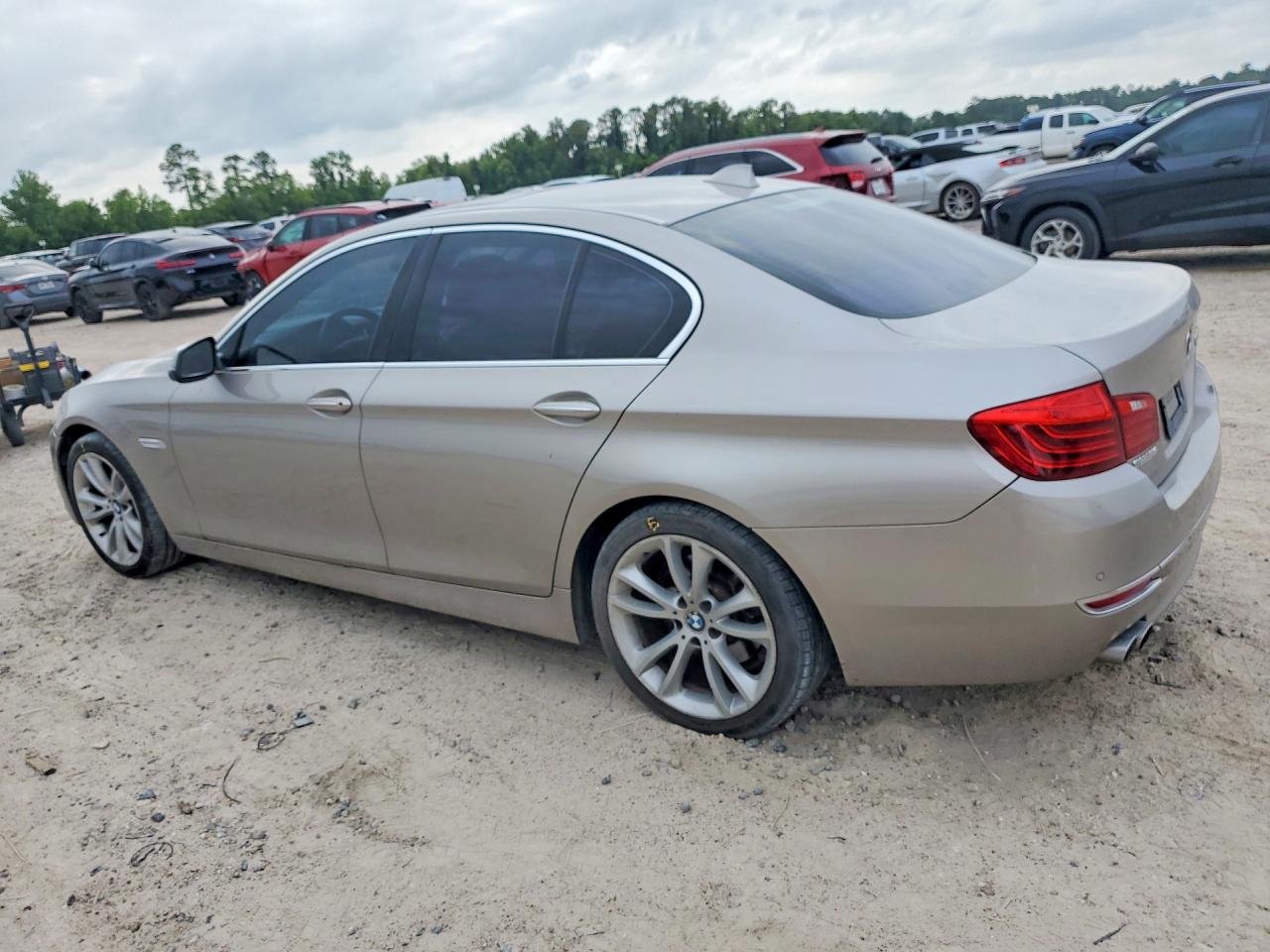 2014 Bmw 5 Series 535d Rwd Tan vin: WBAXA5C56ED689250