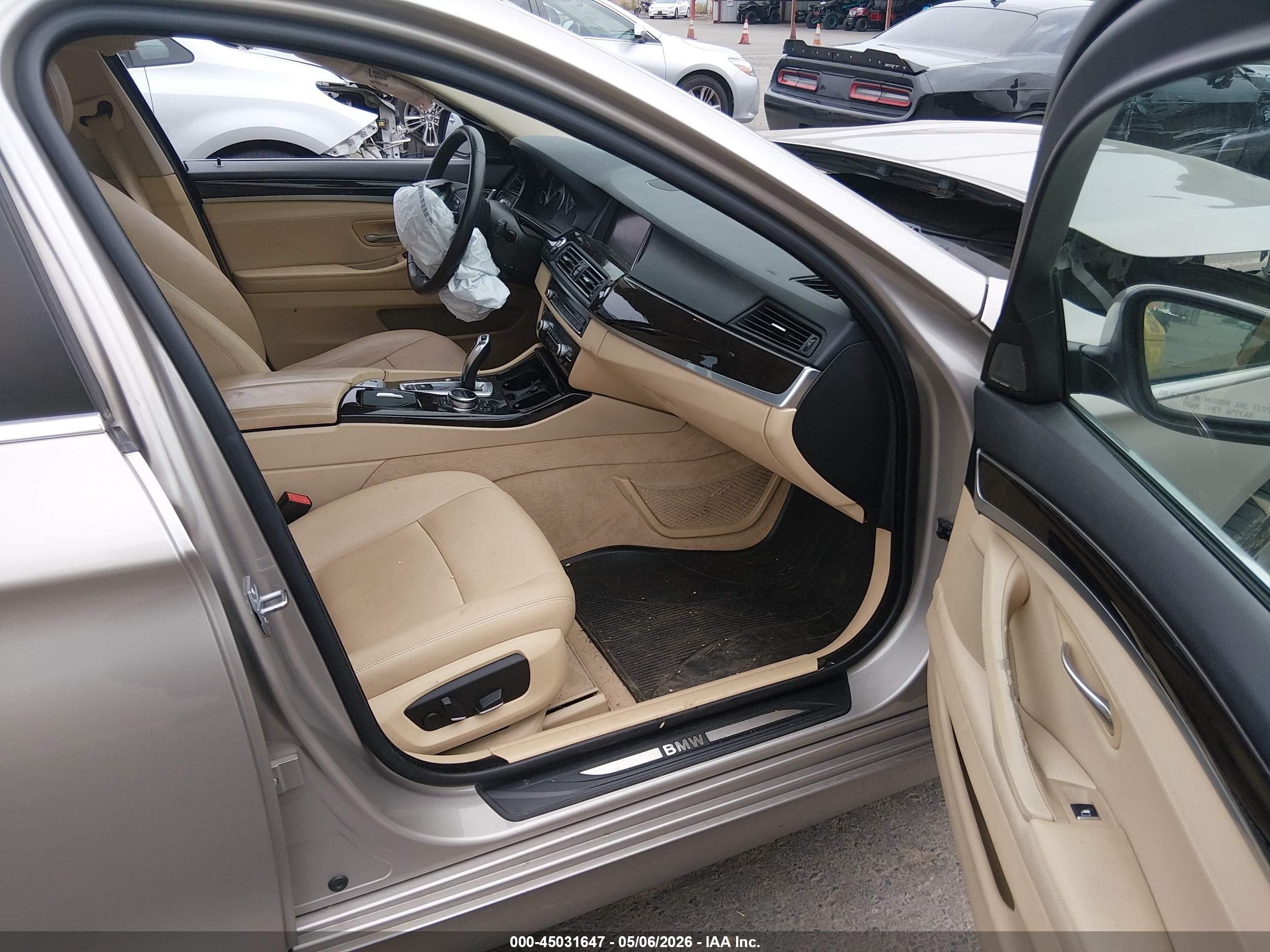 2014 Bmw 535d   Tan vin: WBAXA5C57ED689452