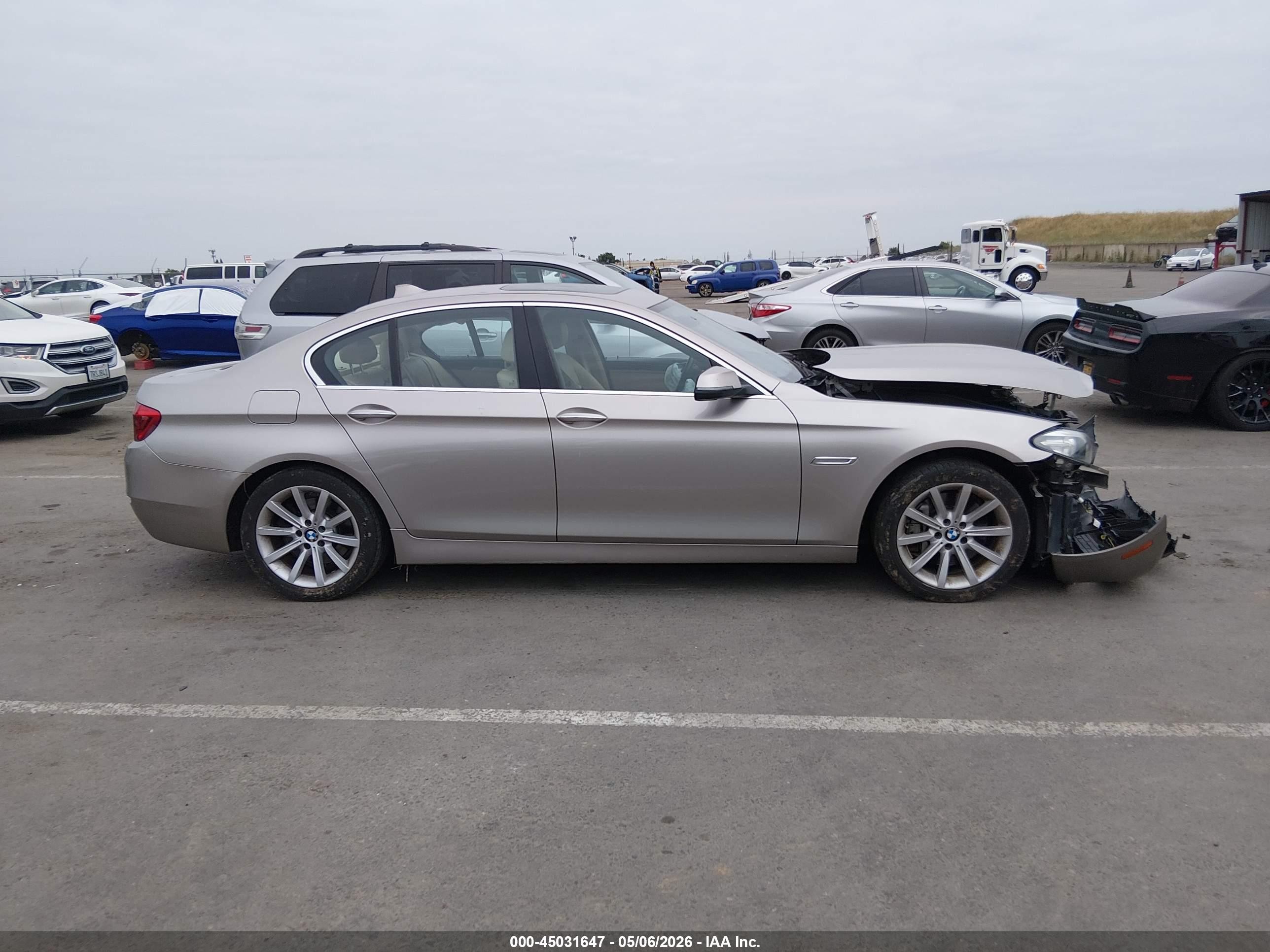 2014 Bmw 535d   Tan vin: WBAXA5C57ED689452