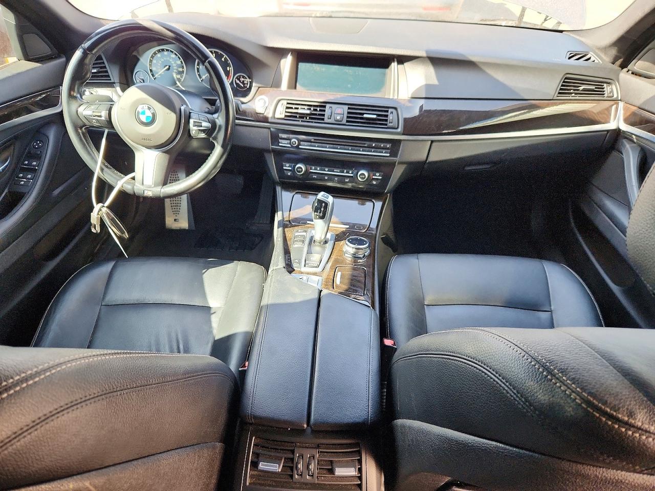 2014 Bmw 535 D Gray vin: WBAXA5C57ED690844