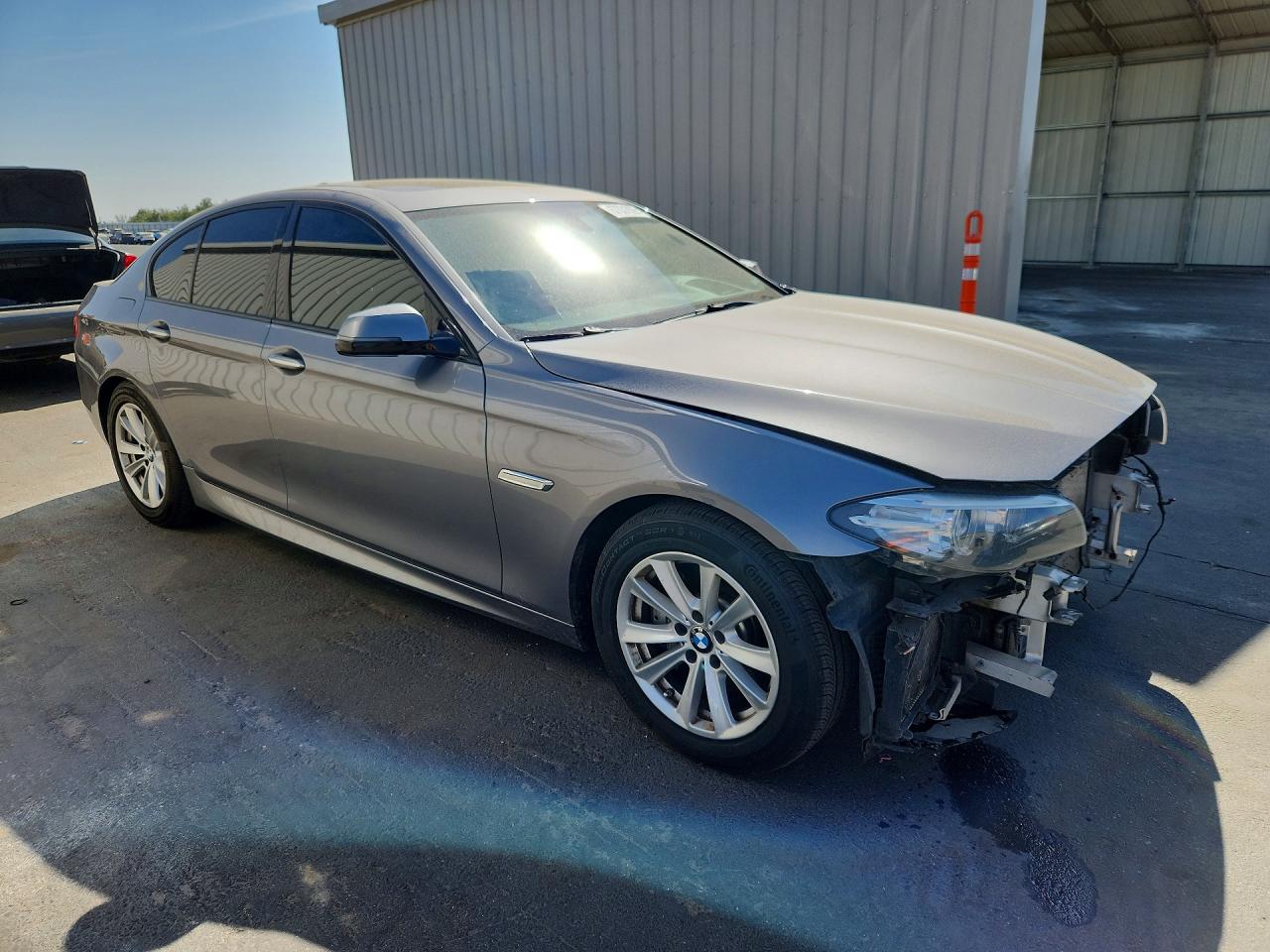 2014 Bmw 535 D Gray vin: WBAXA5C57ED690844