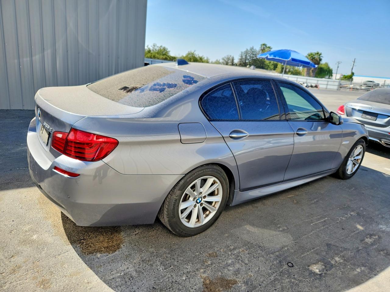 2014 Bmw 535 D Gray vin: WBAXA5C57ED690844