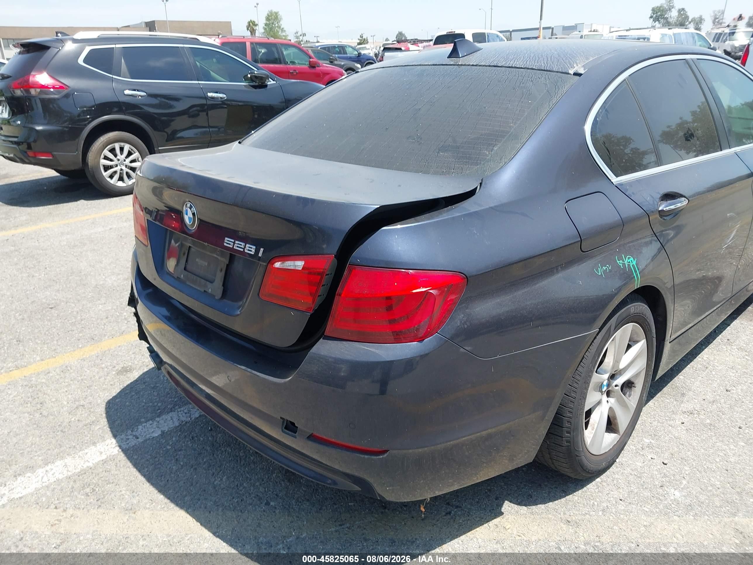 2012 Bmw 528i Blue vin: WBAXG5C50CDY28963