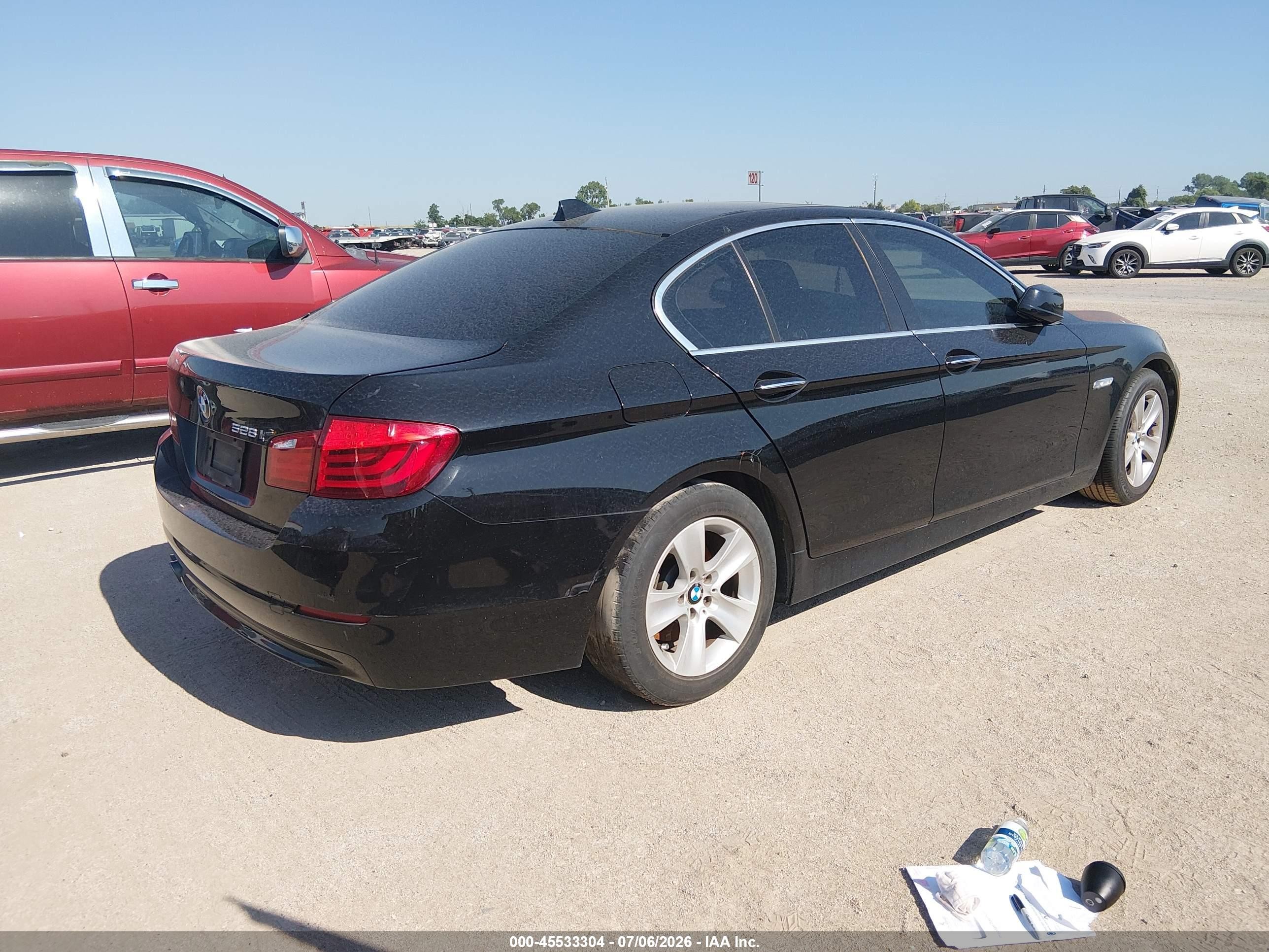 2012 Bmw 528i   Black vin: WBAXG5C50CDY30065