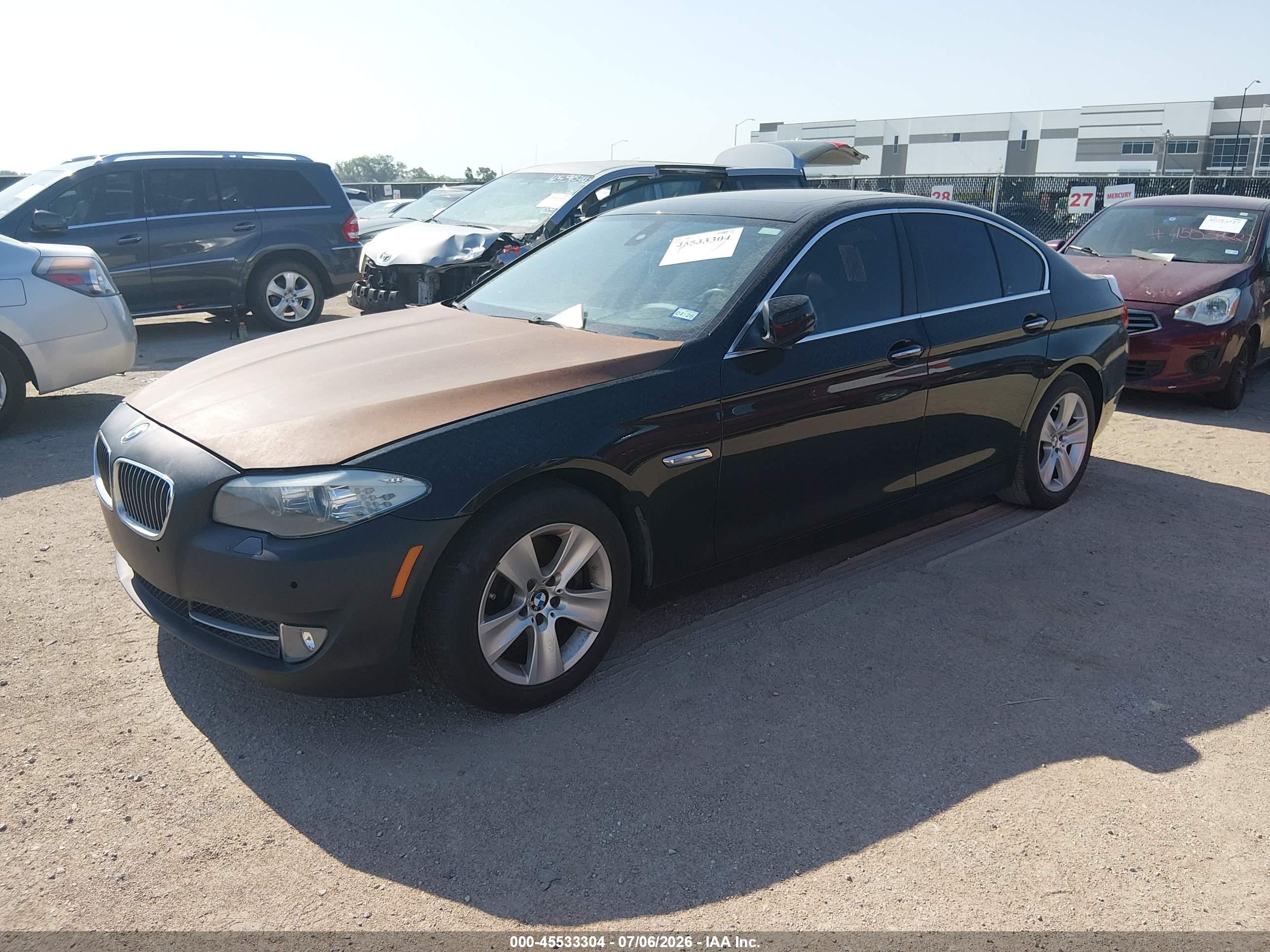 2012 Bmw 528i   Black vin: WBAXG5C50CDY30065
