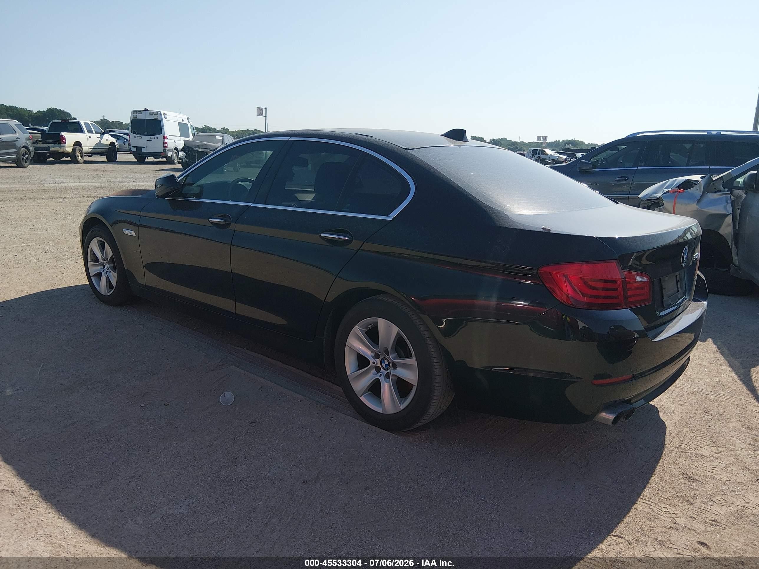 2012 Bmw 528i   Black vin: WBAXG5C50CDY30065