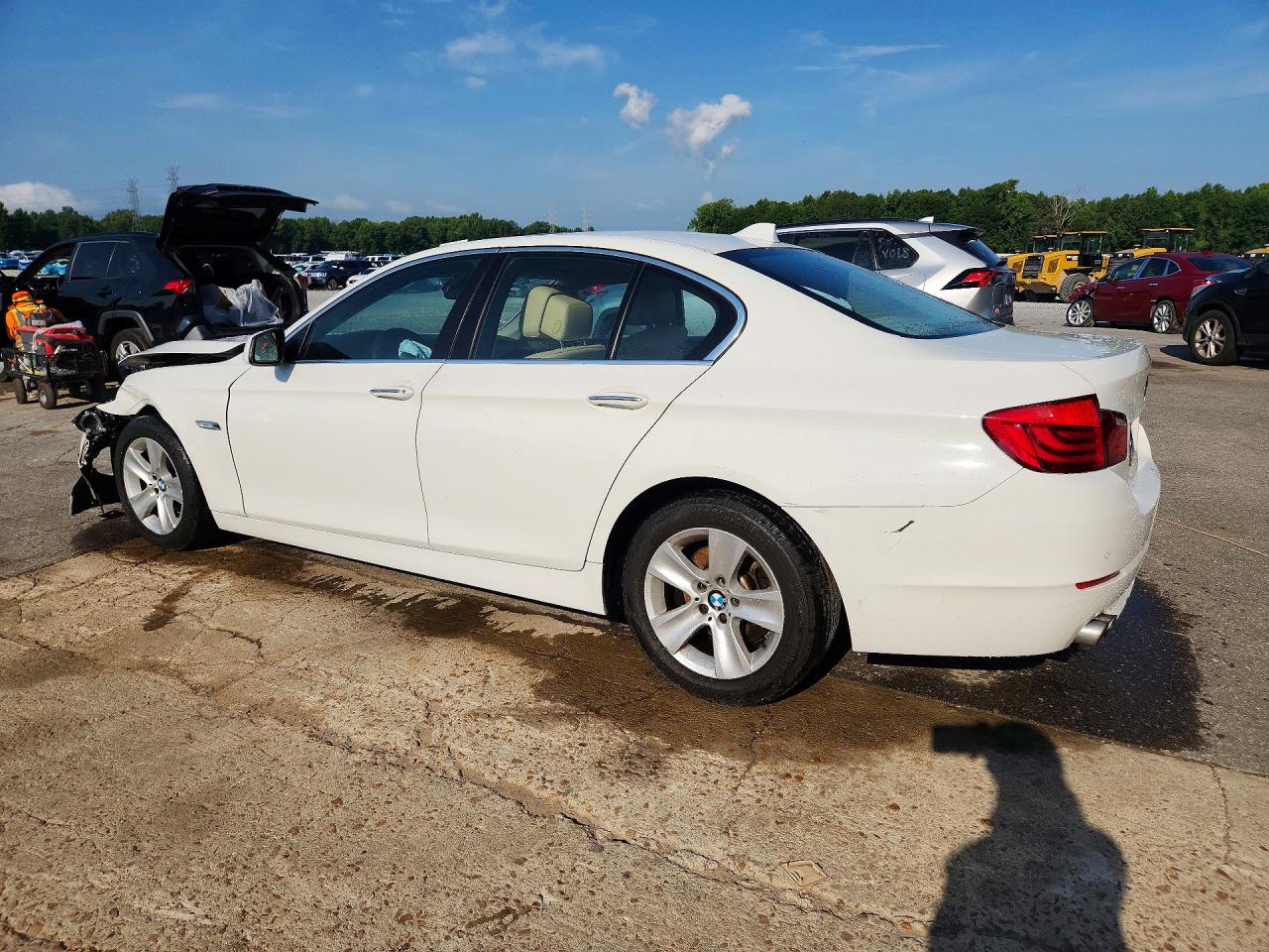 2012 Bmw 528 I Белый vin: WBAXG5C50CDY30342