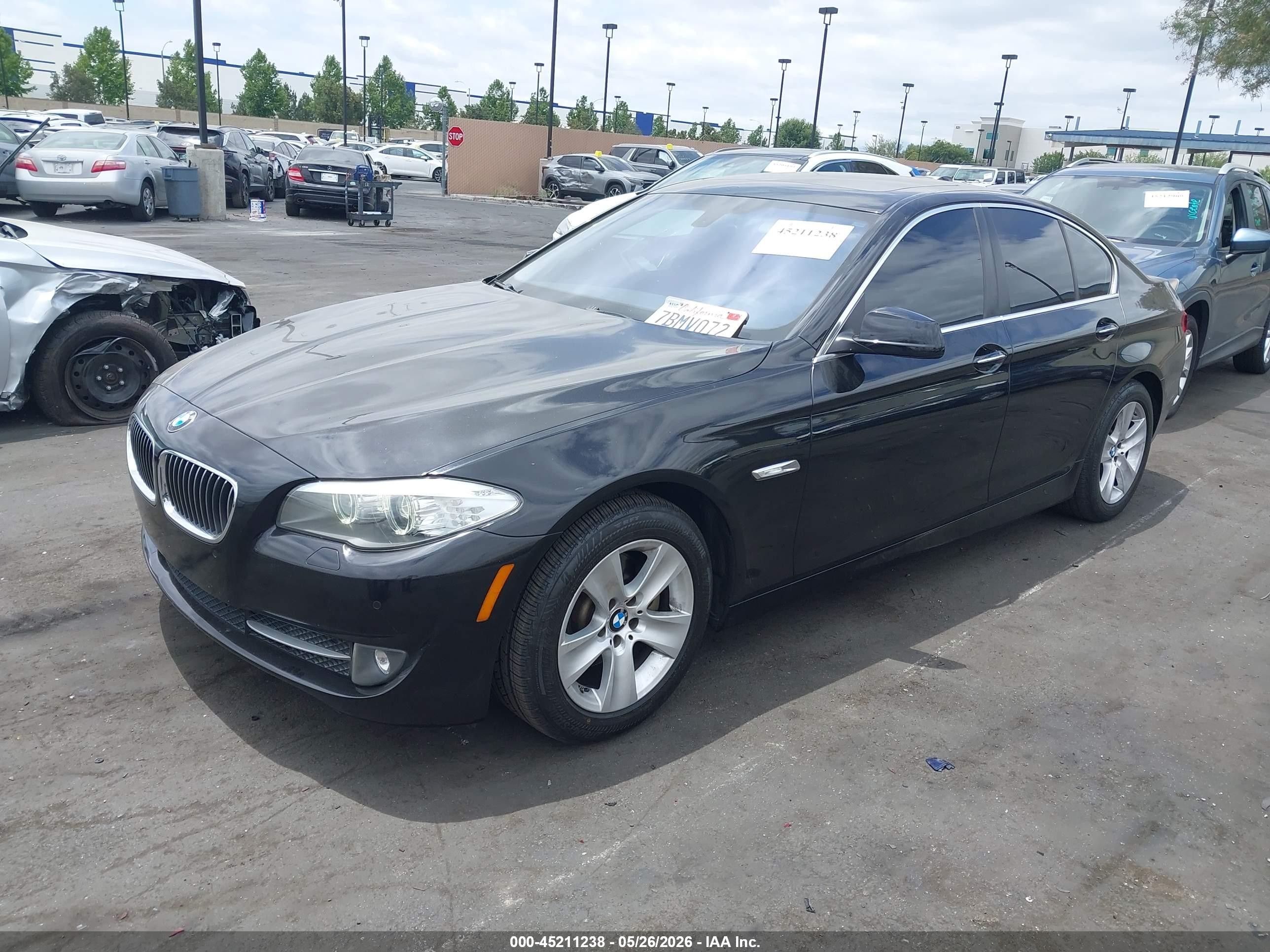 2013 Bmw 528i   Black vin: WBAXG5C50DD235055