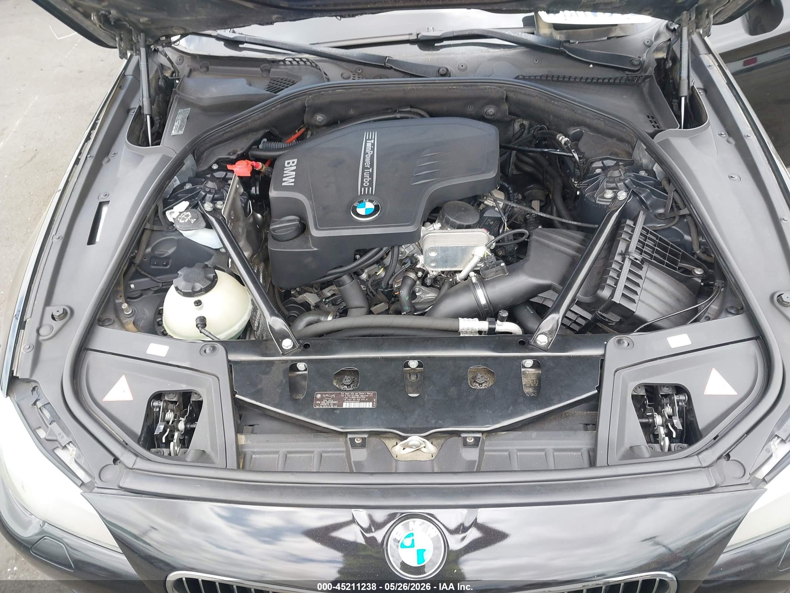 2013 Bmw 528i   Black vin: WBAXG5C50DD235055