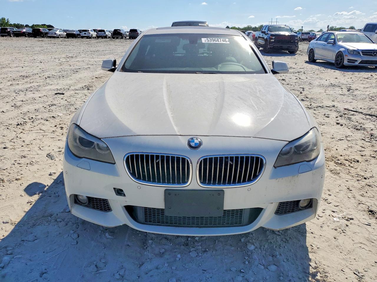 2013 Bmw 528 I White vin: WBAXG5C50DDY37955