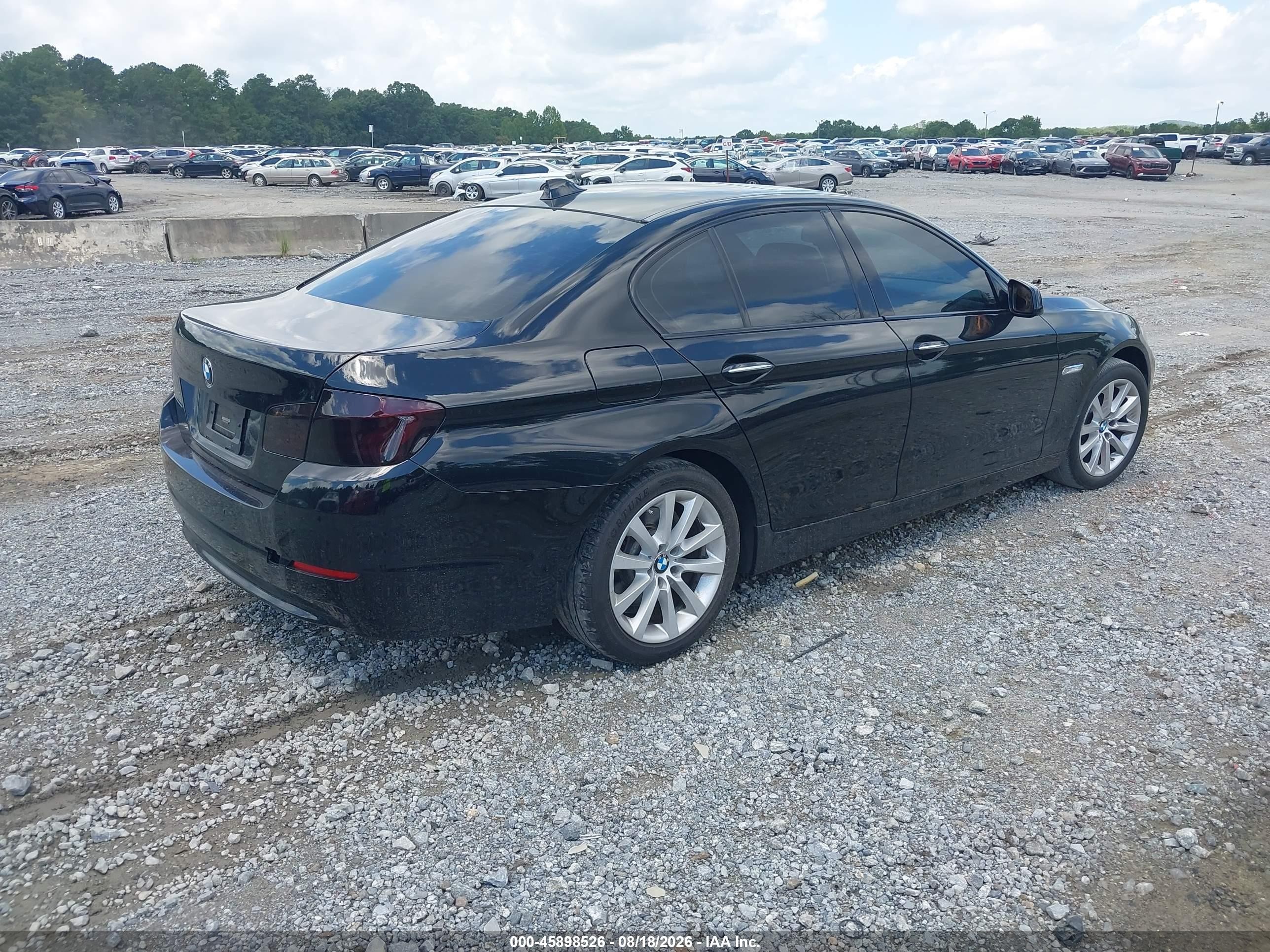 2012 Bmw 528i Black vin: WBAXG5C51CDW85411