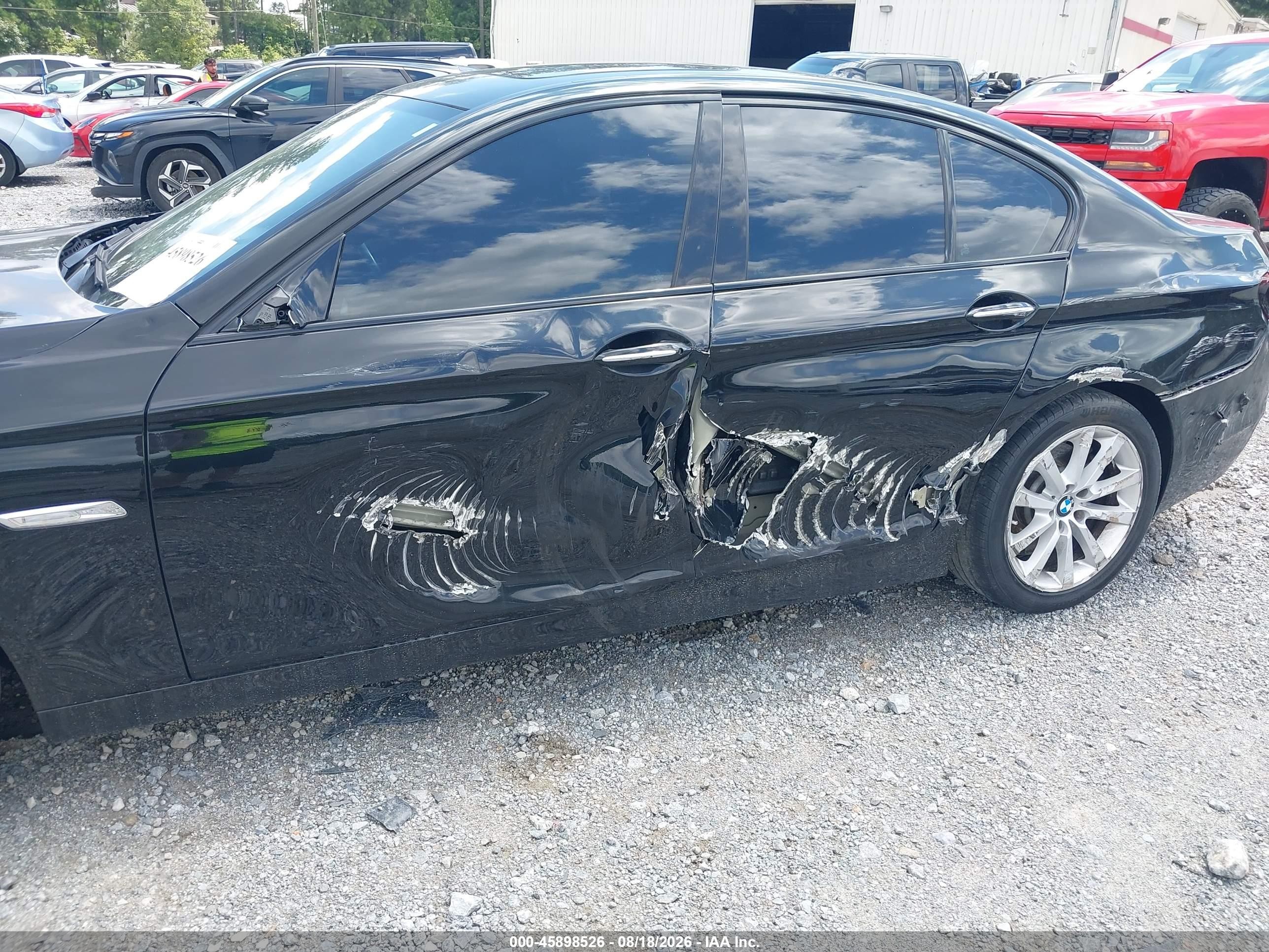 2012 Bmw 528i Black vin: WBAXG5C51CDW85411