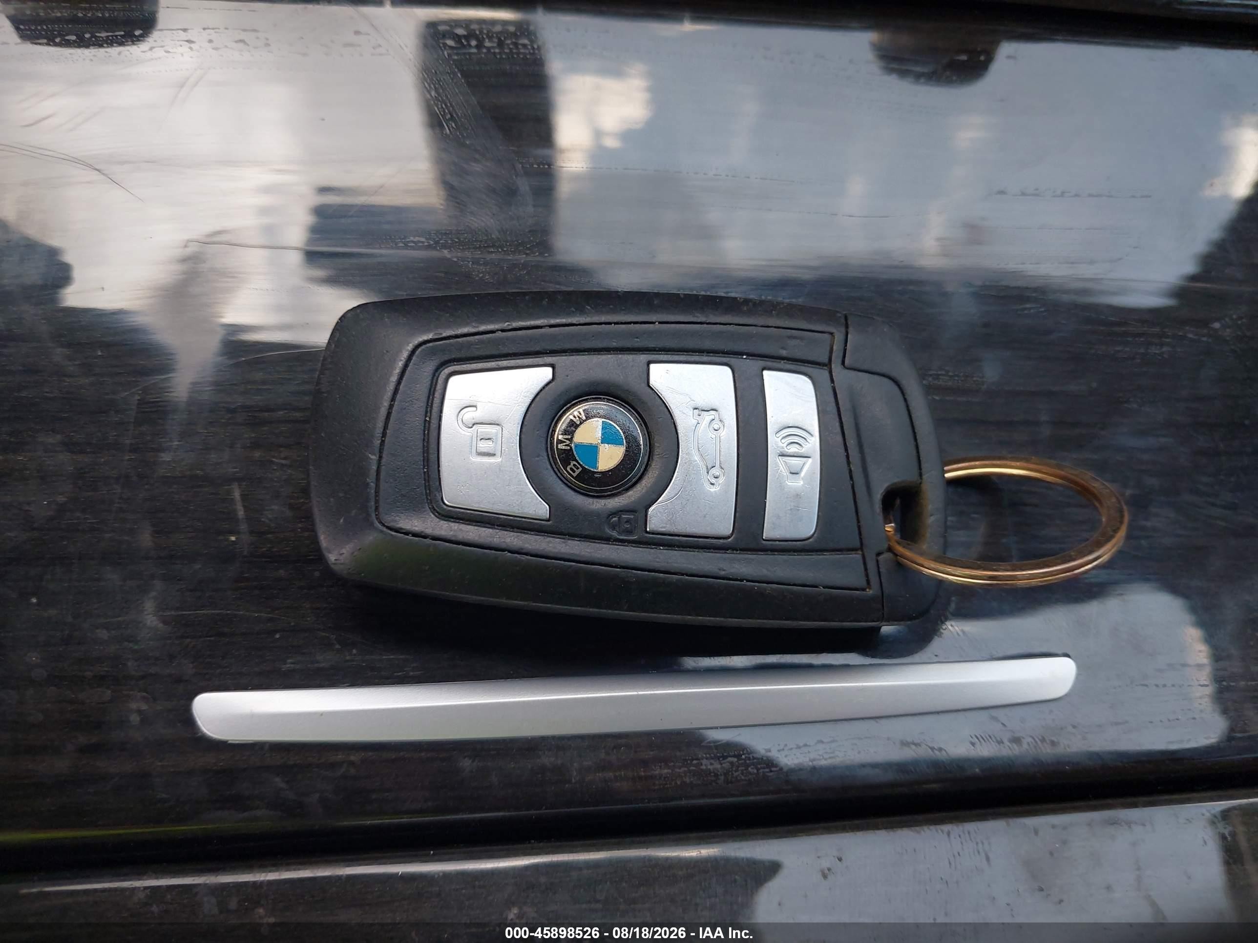 2012 Bmw 528i Black vin: WBAXG5C51CDW85411