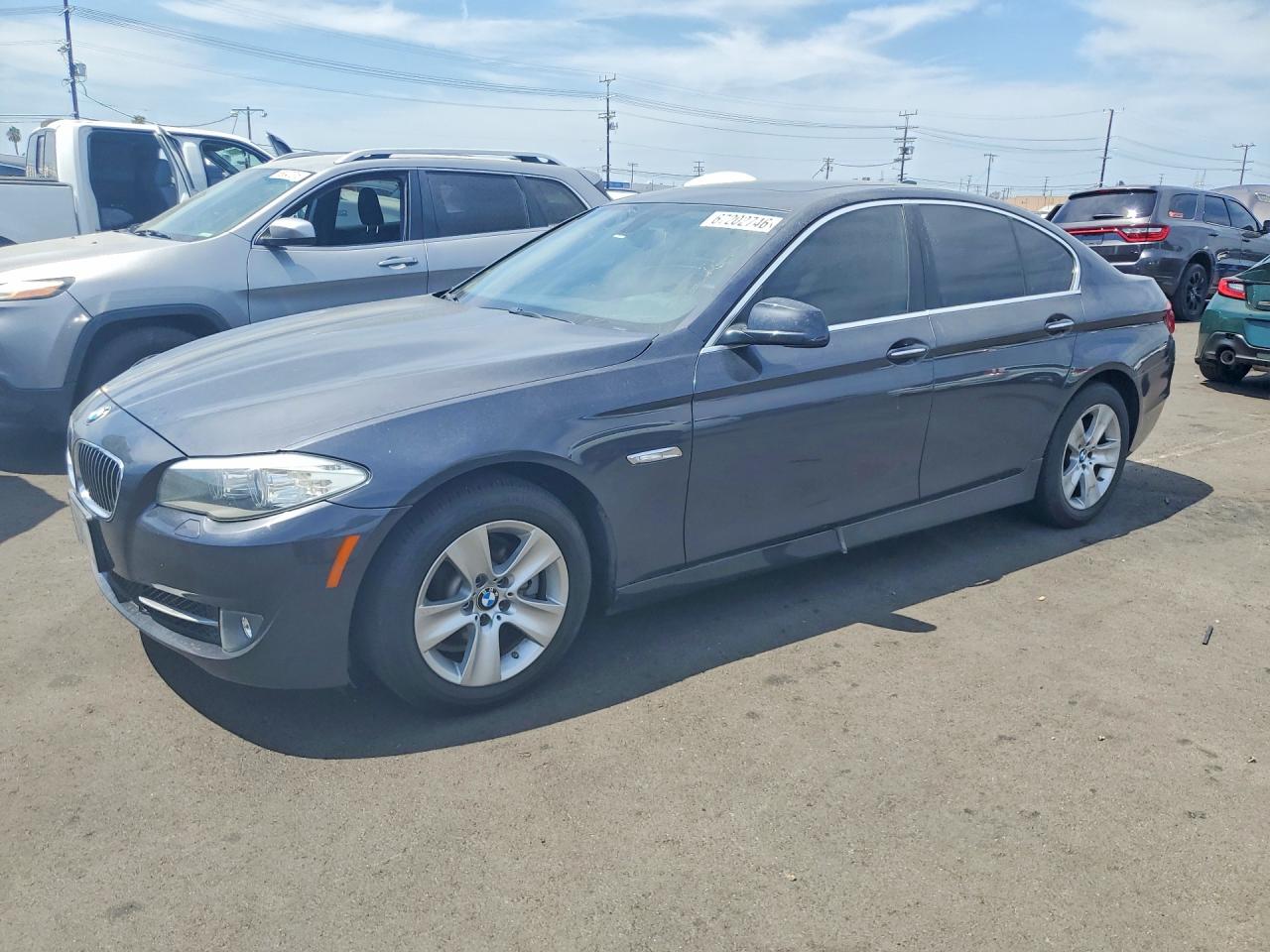 2013 Bmw 528 I Серый vin: WBAXG5C51DD228664